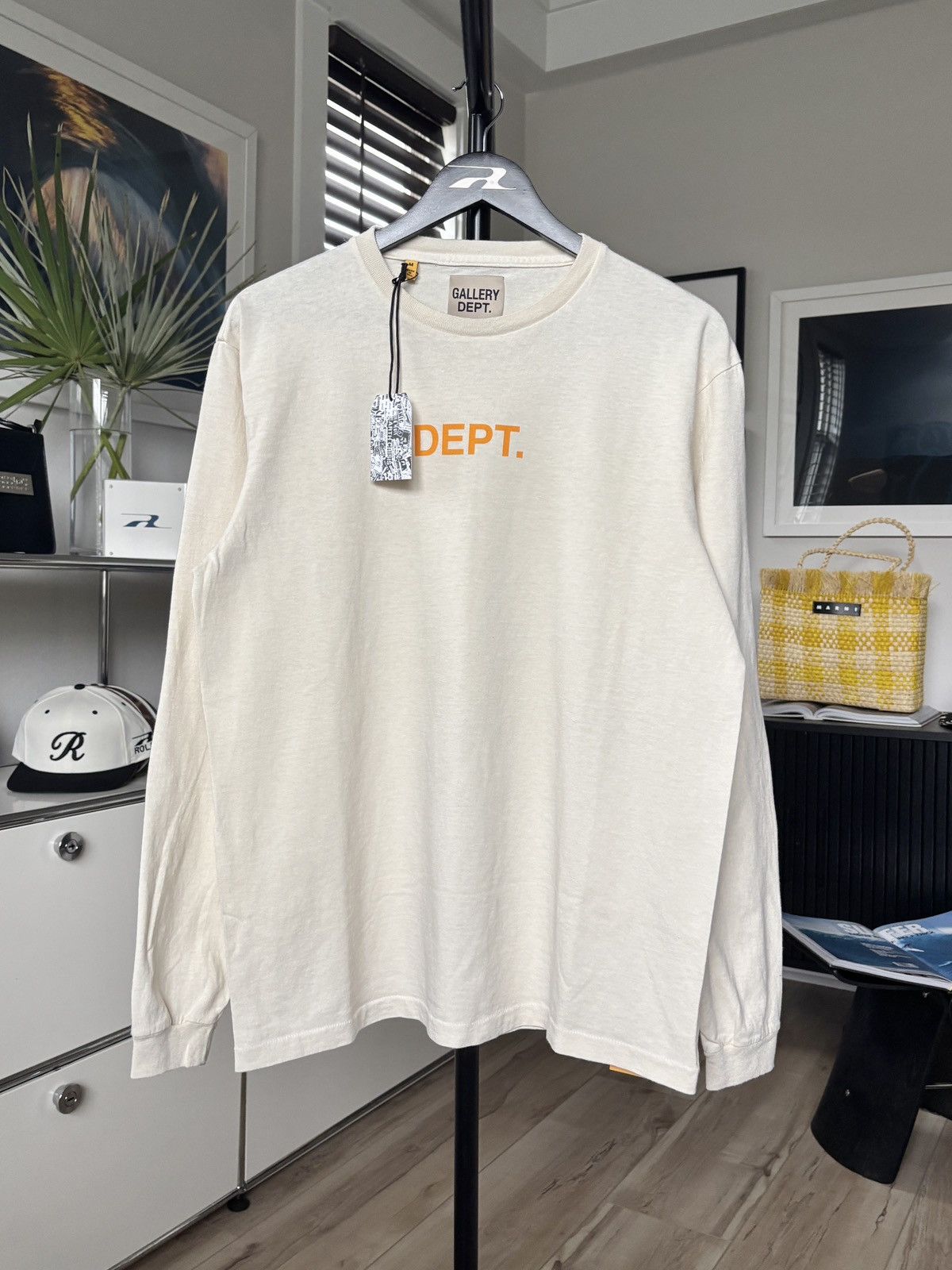 Gallery Dept. Cream gallery dept. long sleeve | Grailed