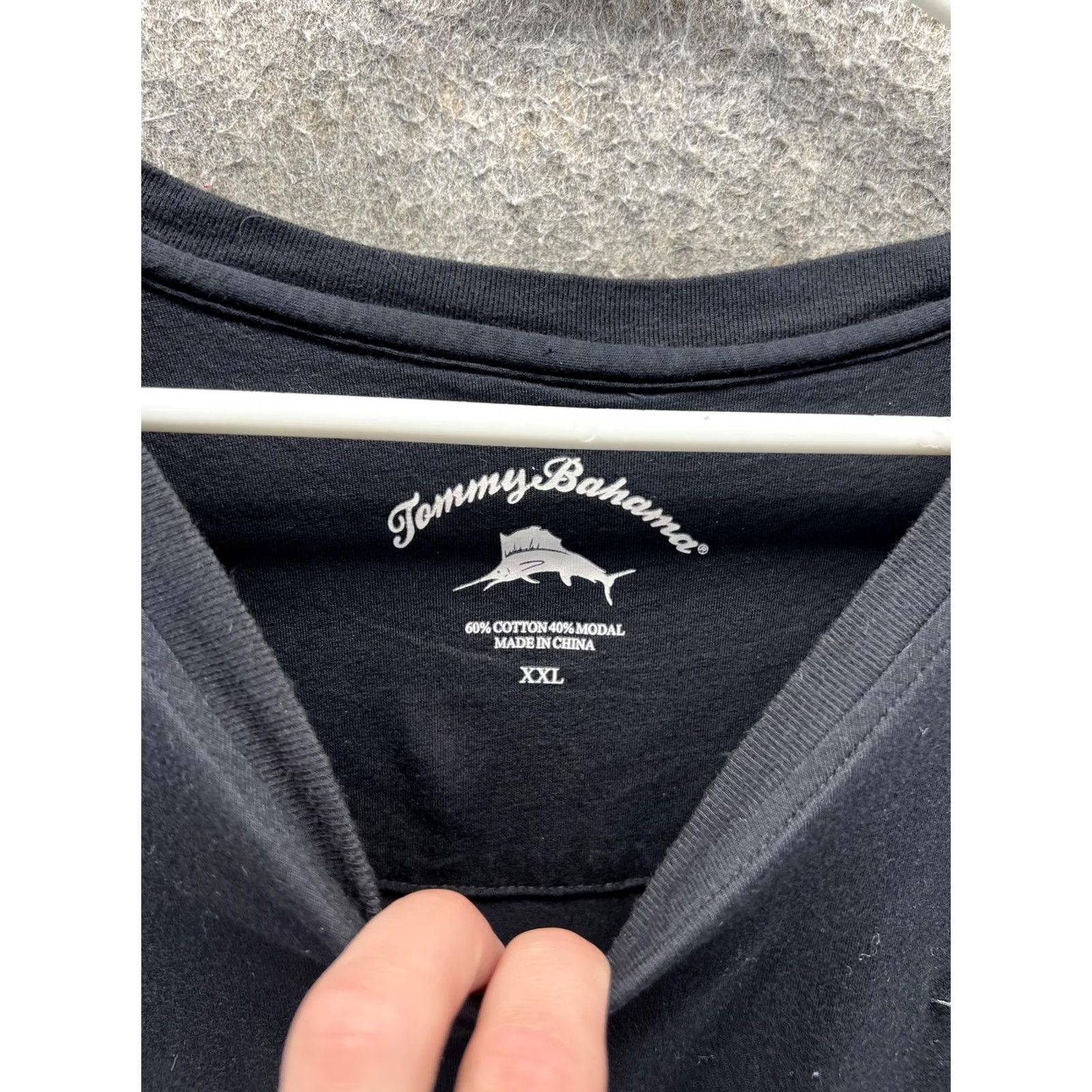 Tommy Bahama Tommy Bahama Shirt Mens 2XL Black Marlin Logo Crewneck Tee Tagless Soft Cotton Modal T-Shirt Short Sleeve Size US XXL / EU 58 / 5 - 5 Thumbnail