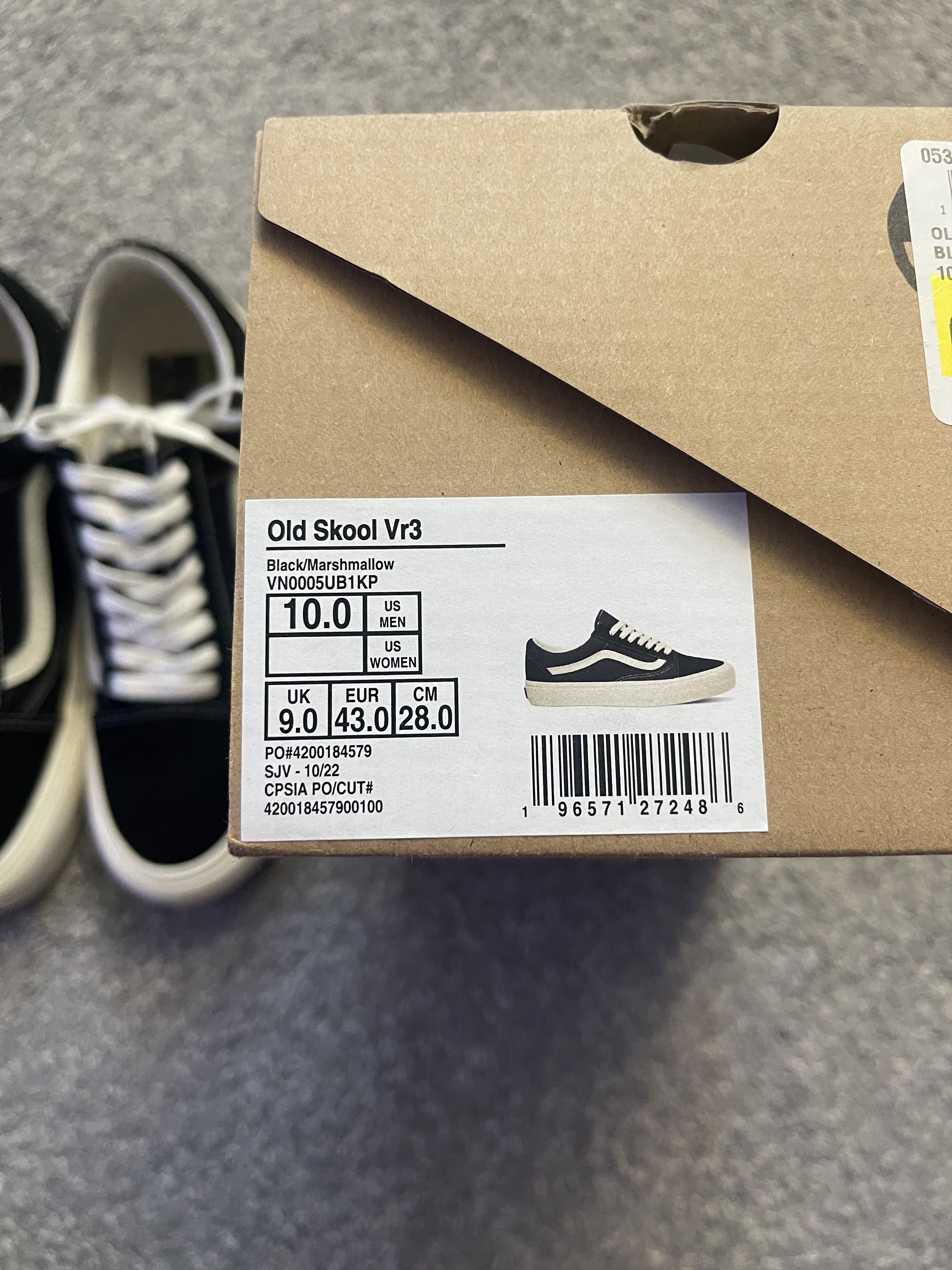 Van Vans Old Skool VR3 - Sz 10 Size US 10 / EU 43 - 9 Thumbnail