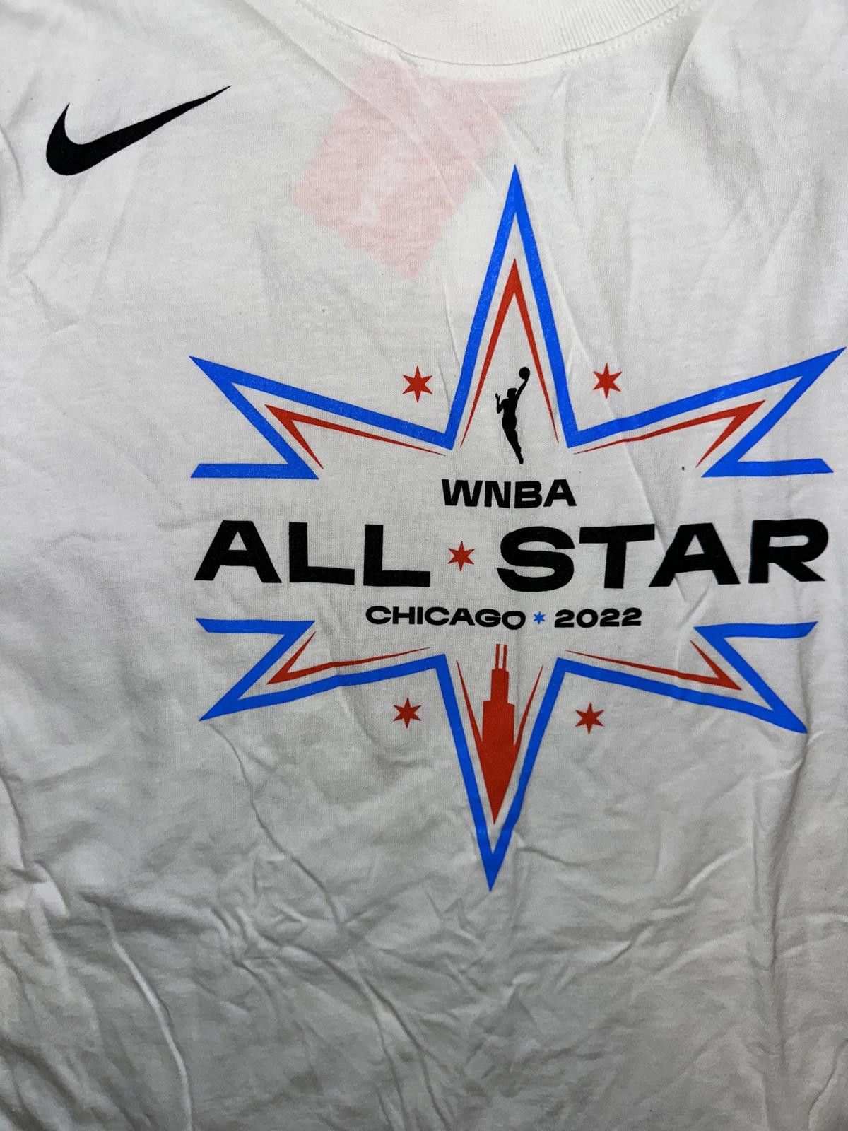 Nike Mens 2022 WNBA All-Star Game White Long Sleeve Nike T-Shirt Size US XL / EU 56 / 4 - 2 Thumbnail