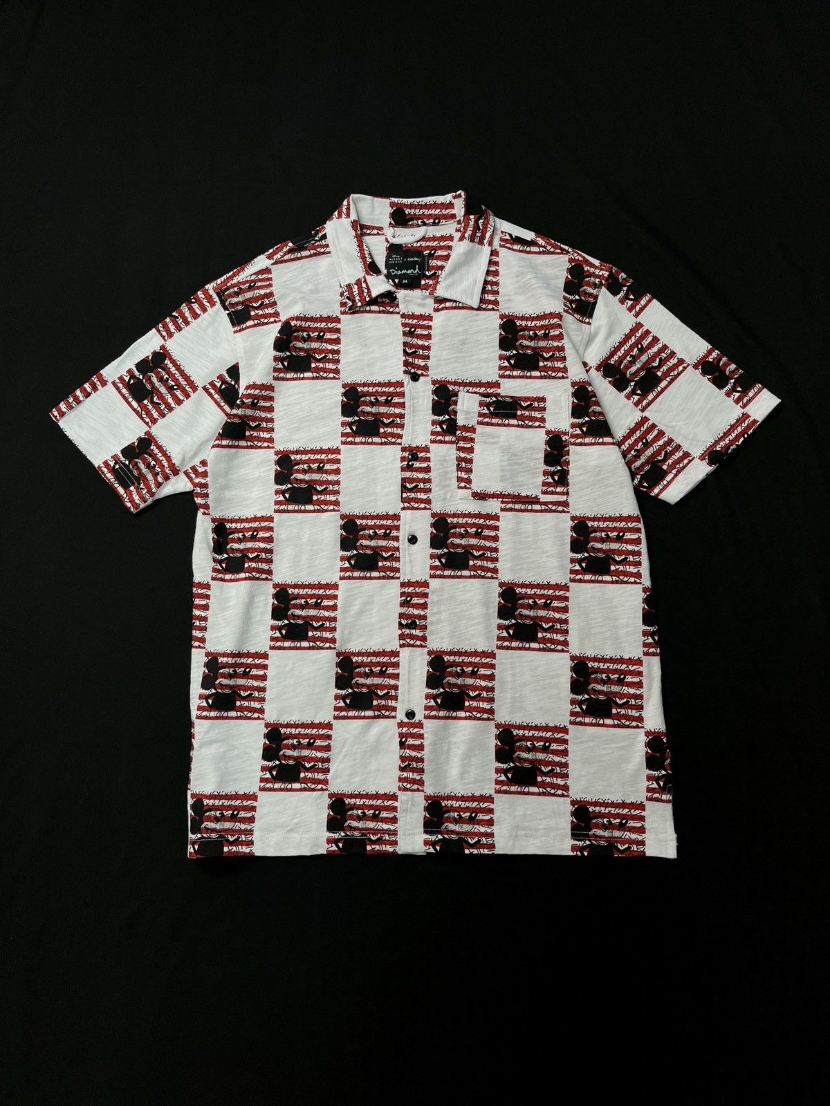 Diamond Supply Co. × Keith Haring × Mickey Mouse Rare Diamond Supply Keith Haring Disney Mickey Mouse Shirts Size US M / EU 48-50 / 2 - 1 Thumbnail