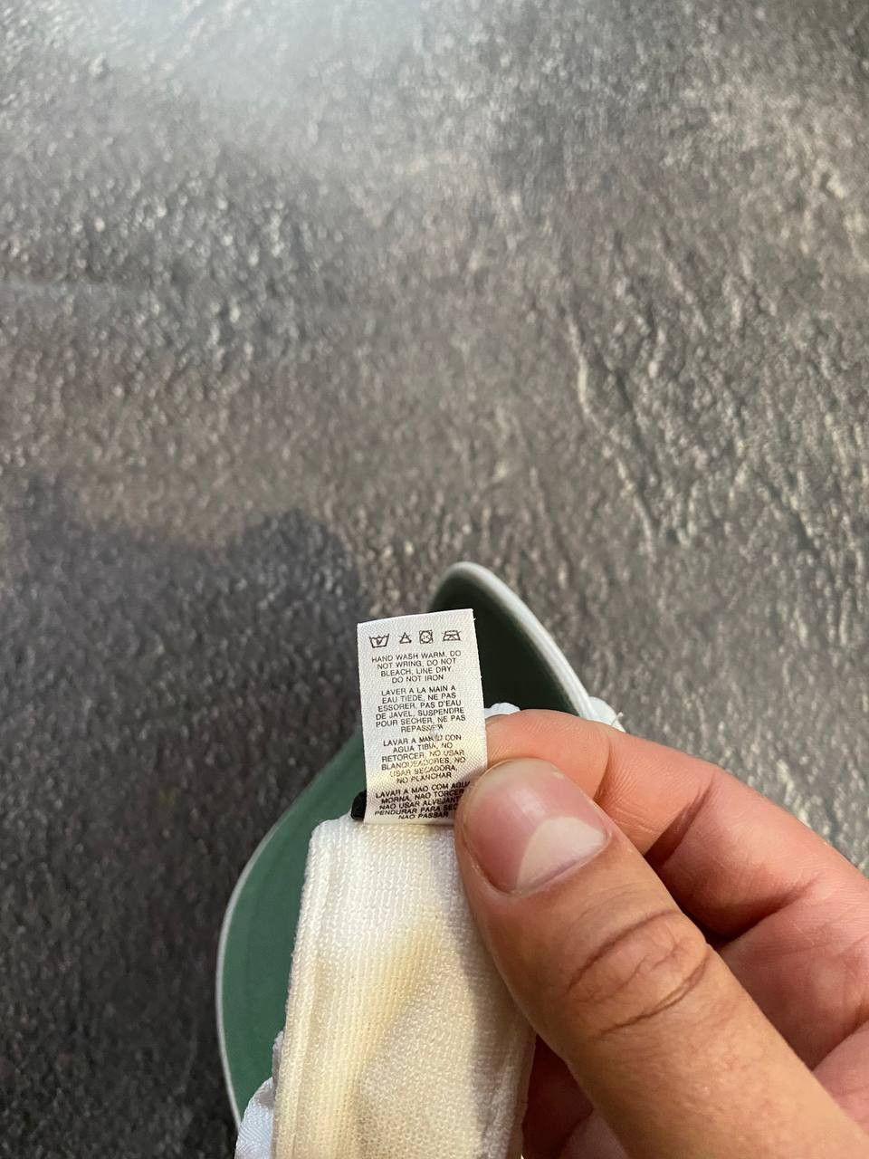Nike Vintage Nike Court white cap Size 28 - 7 Thumbnail