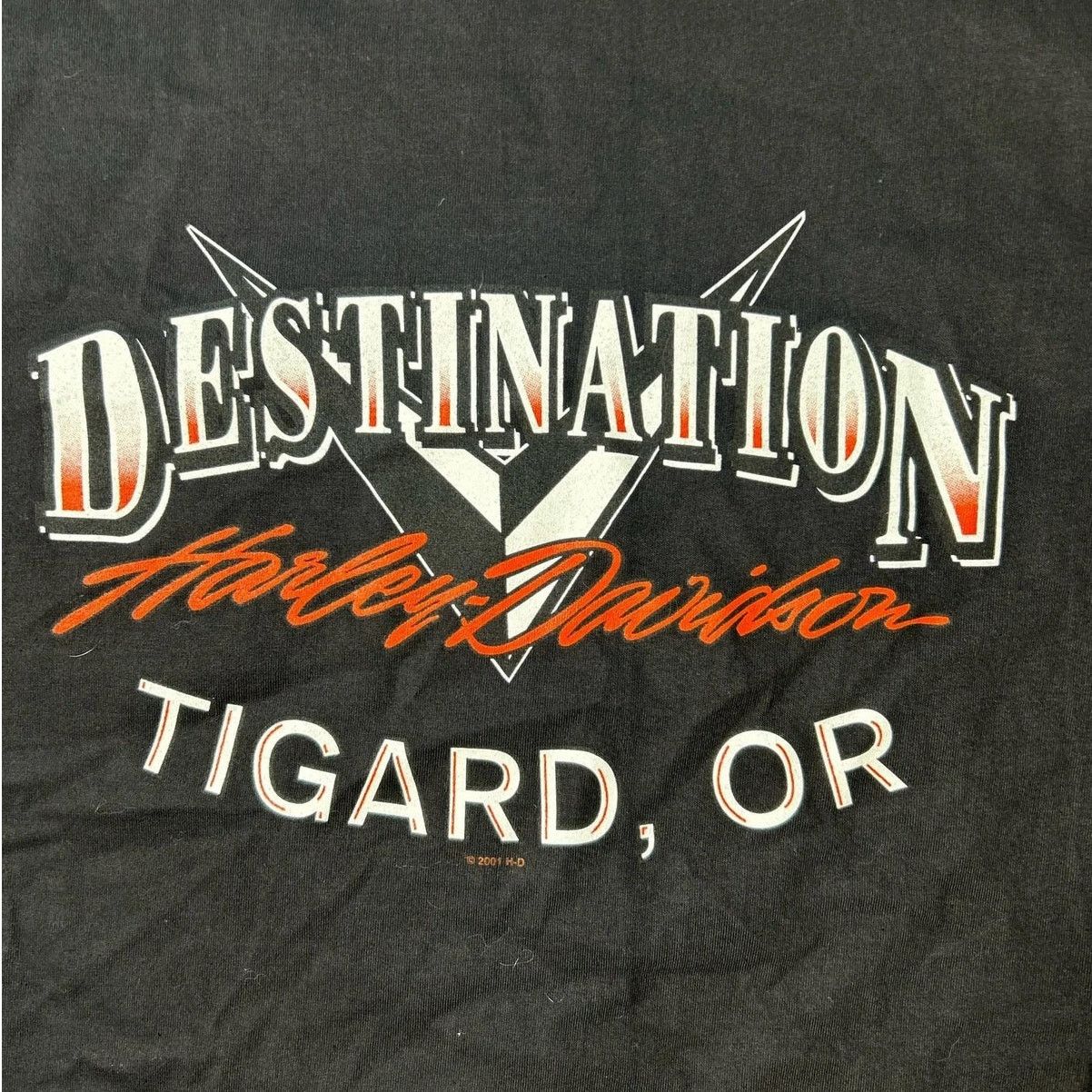 Harley Davidson Vintage Harley Davidson Flaming Eagle Black Pocket Tee -XL Size US XL / EU 56 / 4 - 4 Thumbnail