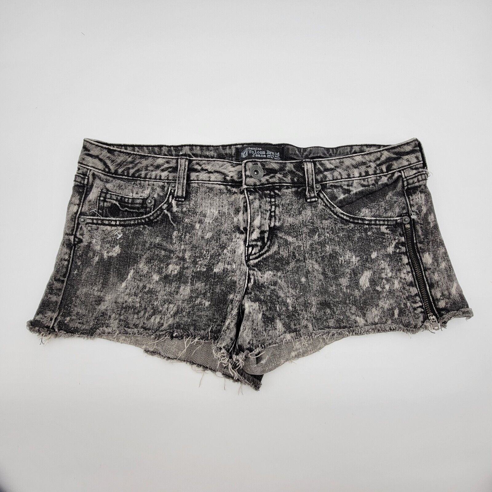 Volcom Volcom Jeans Womens Short Size 11 gray Size 24" / US 00 / IT 34 - 1 Thumbnail