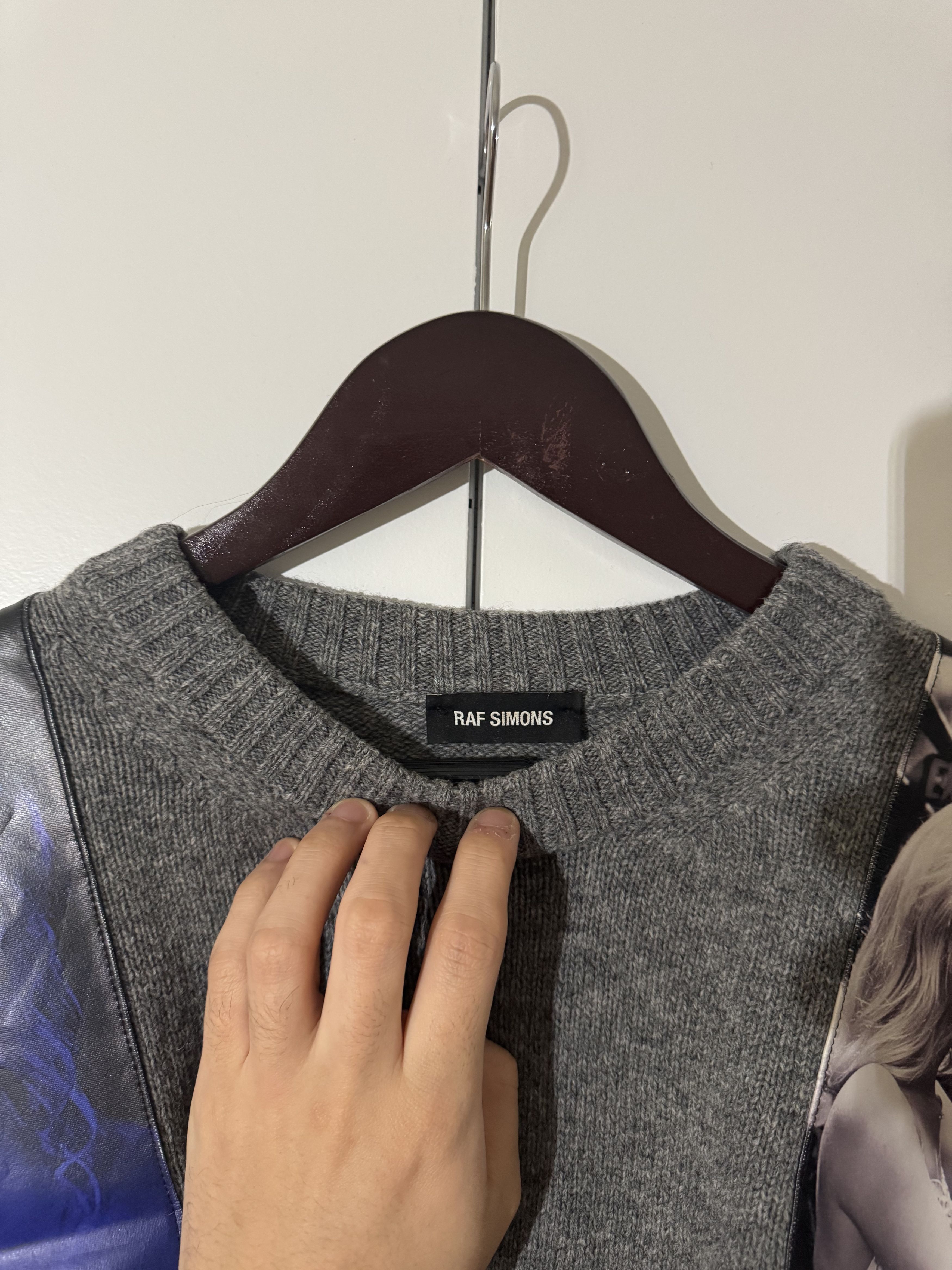 Raf Simons raf simons 19aw portrait sweater Size US L / EU 52-54 / 3 - 5 Thumbnail
