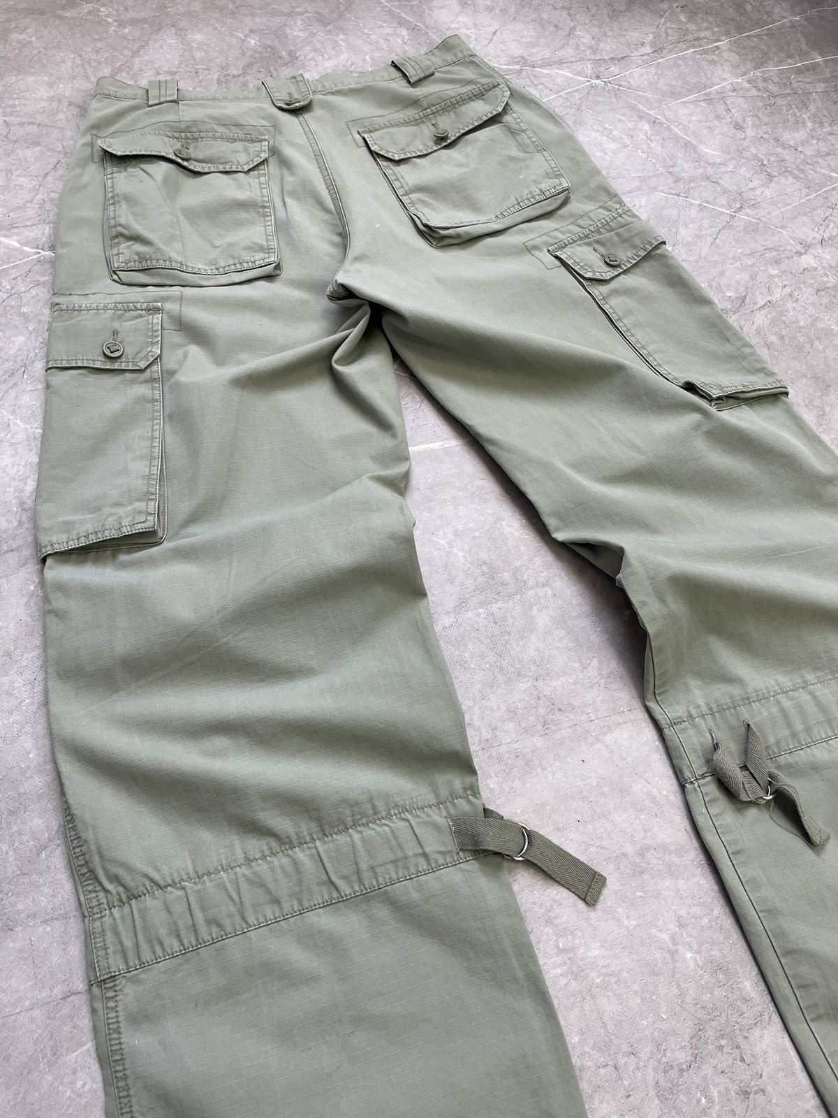 Other Retro Oakley style bondage cargo hype casual pants y2k Size US 33 - 9 Thumbnail