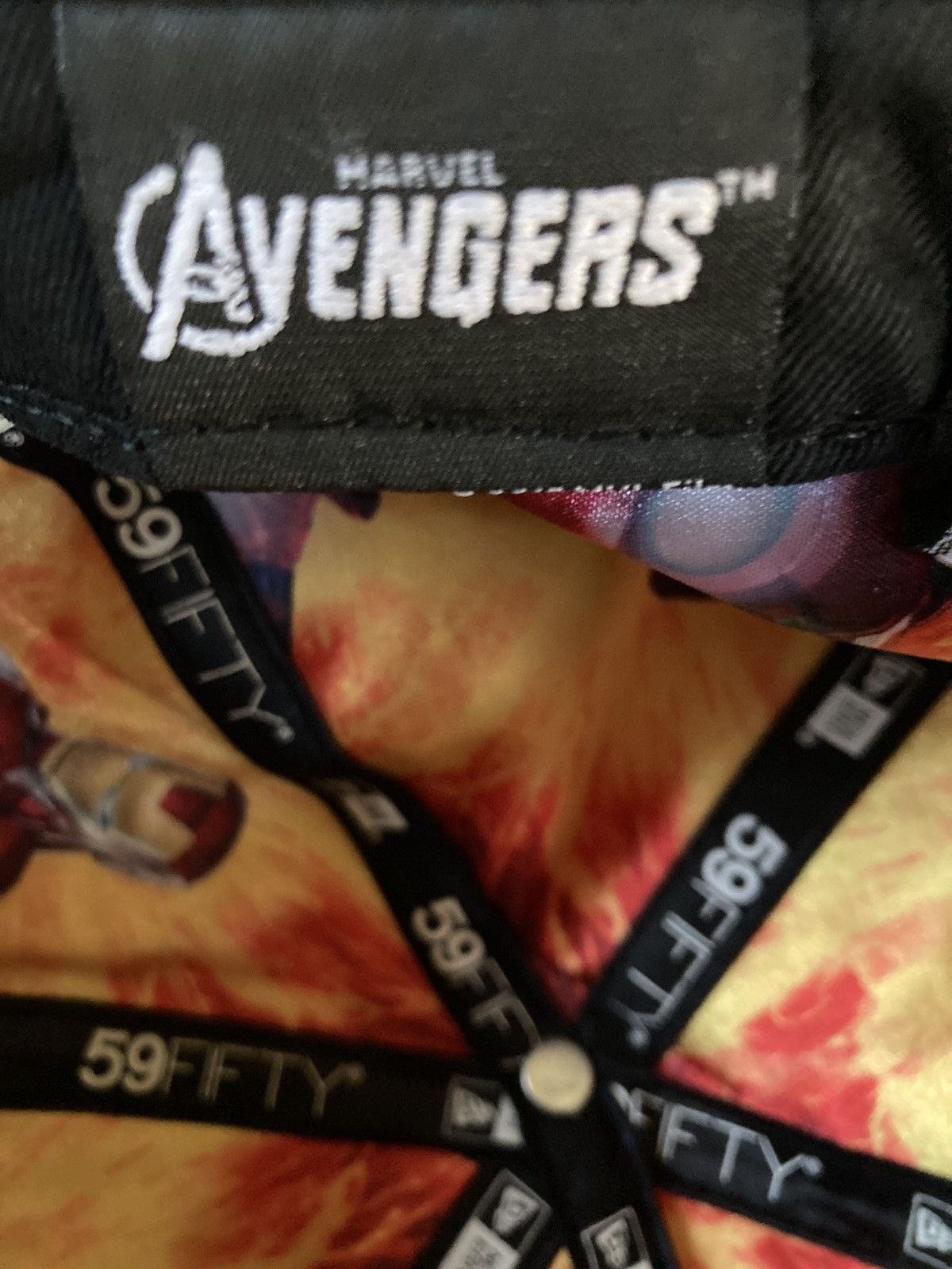 Marvel Comics × New Era × Vintage Vintage New Era Iron Man Avengers Rare Hat Cap 59fifty Size ONE SIZE - 13 Thumbnail