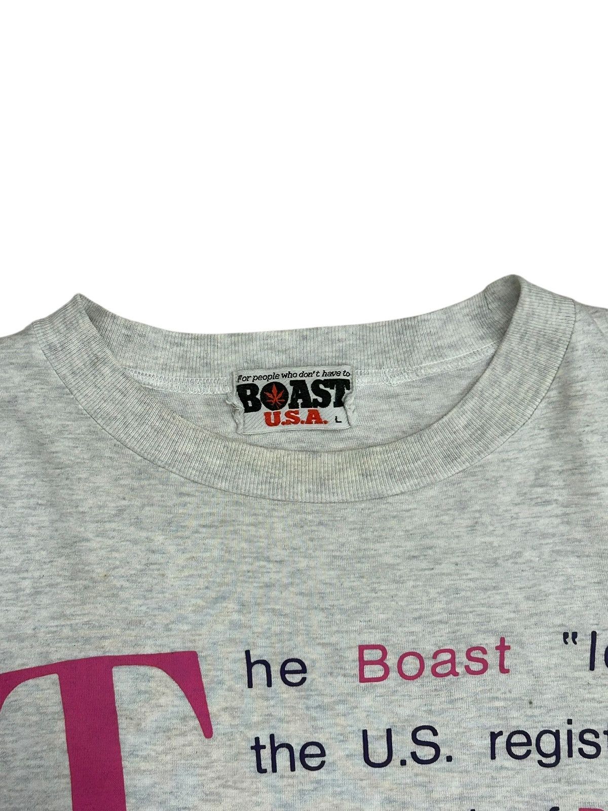 Vintage Vintage Boast Leaf Usa Quotes Of Stoner Chill Size US L / EU 52-54 / 3 - 6 Thumbnail