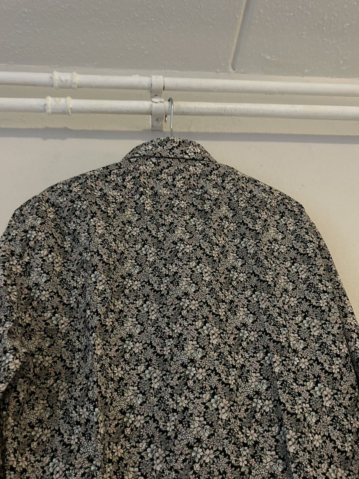 Saint Laurent Paris Floral Print Shirt Size US L / EU 52-54 / 3 - 8 Thumbnail