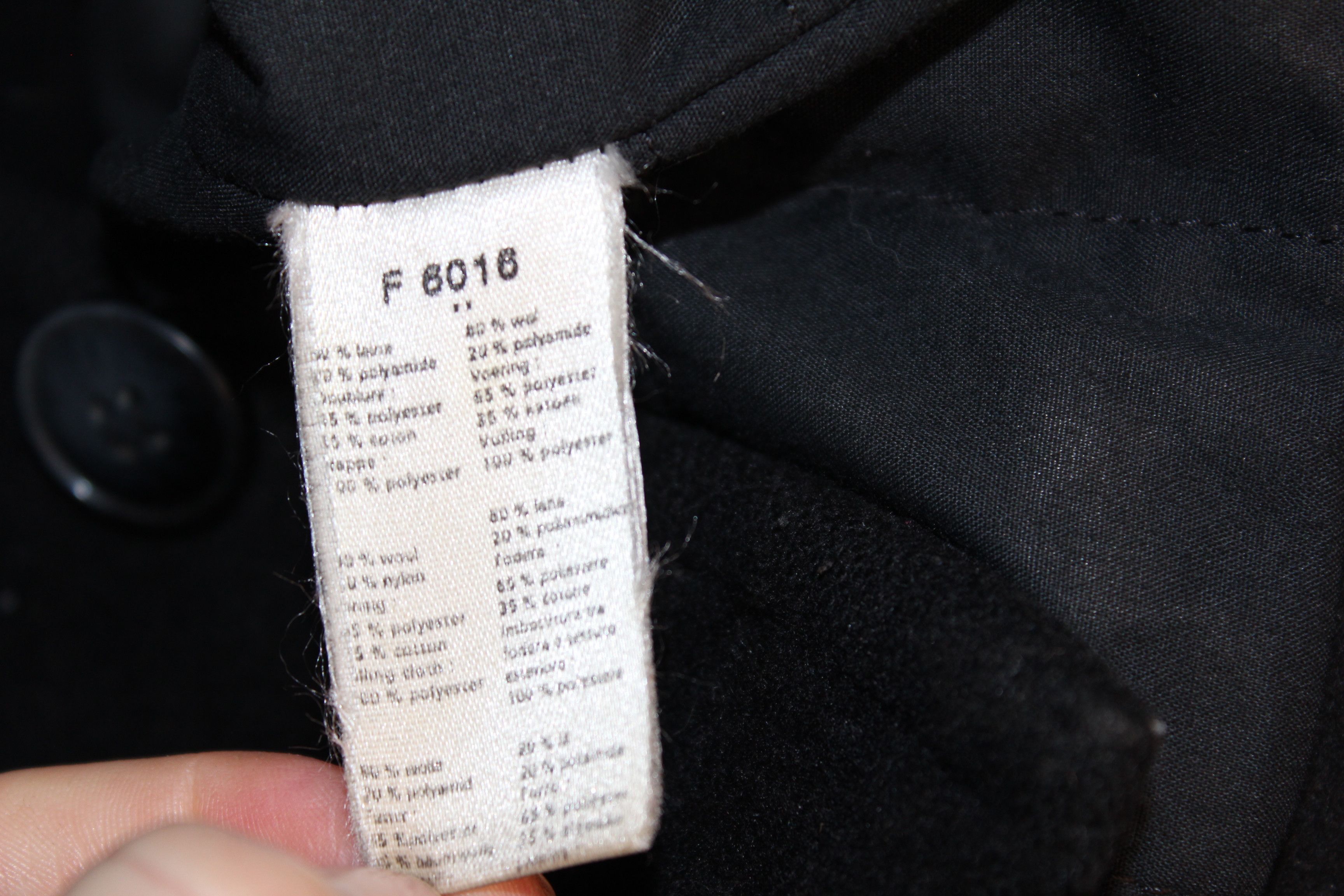 Lacoste Mens Lacoste Vintage Wool Coat Jacket Size 48 Size US M / EU 48-50 / 2 - 8 Thumbnail
