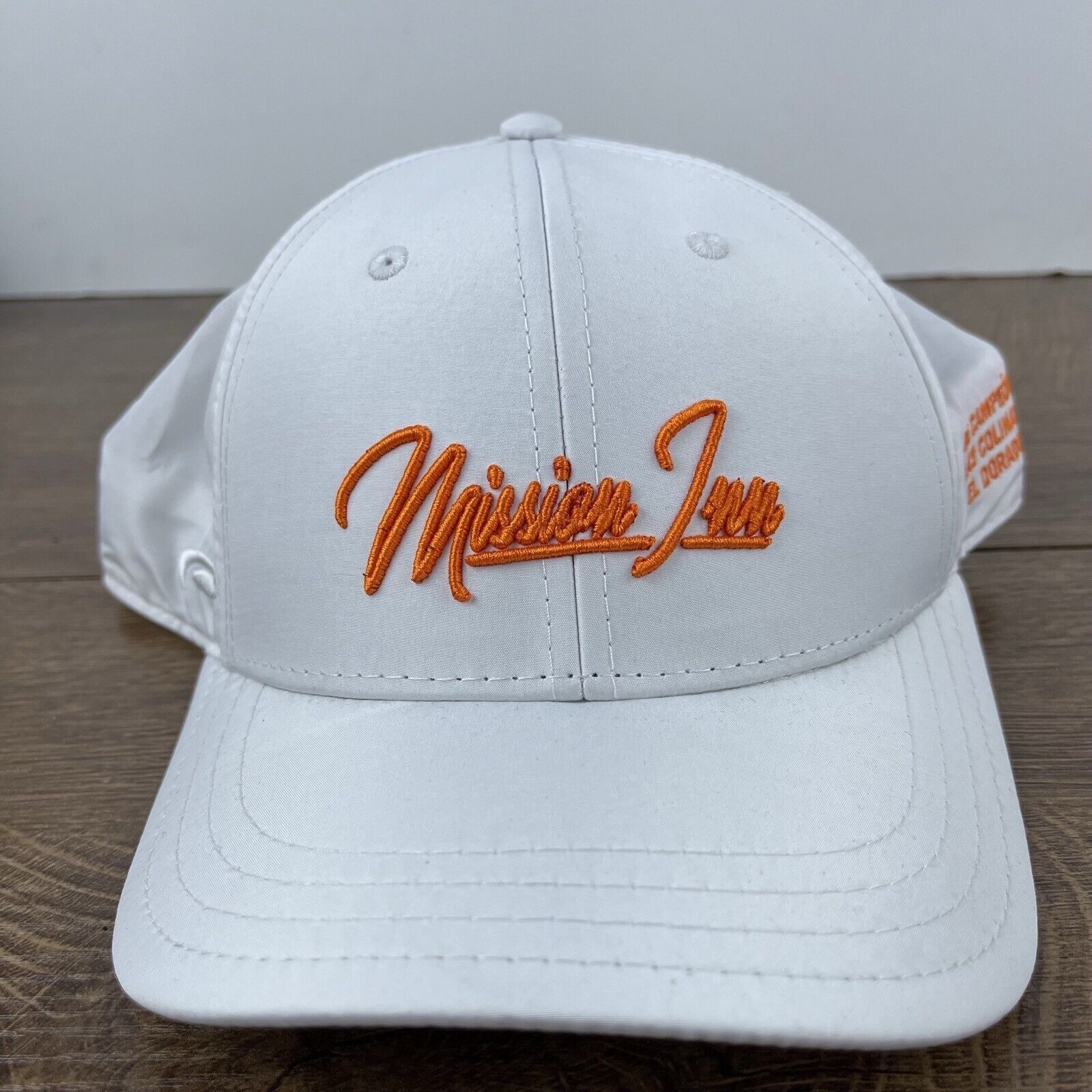 Other Mission Inn Hat Mission Snapback Hat White Hat Adjustable Wh Size ONE SIZE - 4 Thumbnail