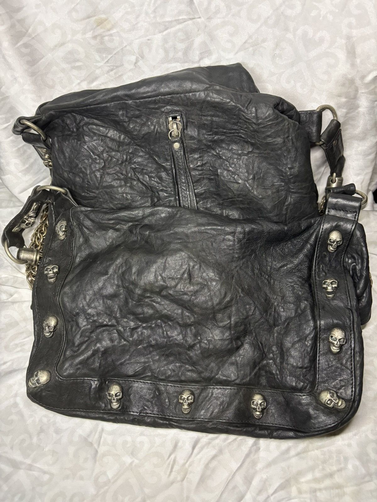 Thomas Wylde ThomasWylde Oxford Circus Avant-Garde Skull Punk Bag Size ONE SIZE - 6 Thumbnail