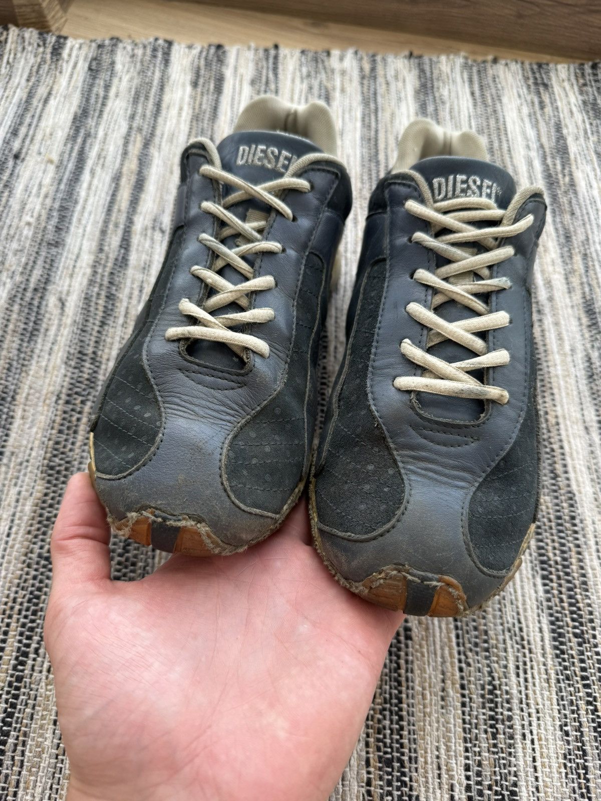 Diesel RARE VINTAGE 90s DIESEL KRYPTON SNEAKERS MEN’S DISTRESSED Size US 8.5 / EU 41-42 - 9 Thumbnail