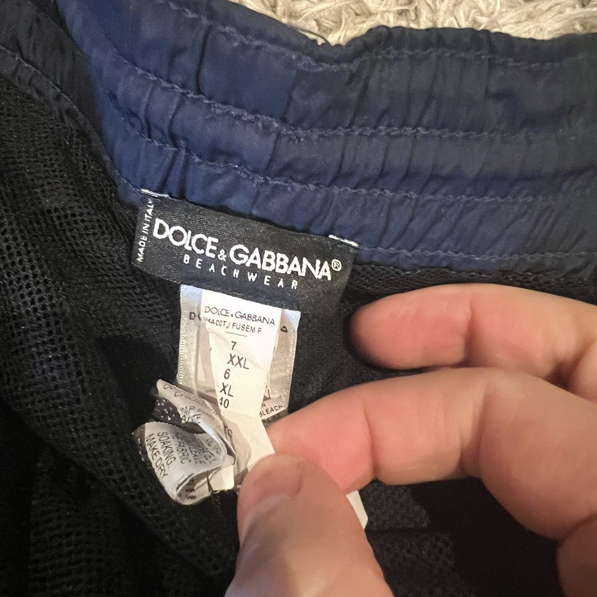 Dolce & Gabbana D&G shorts swimwear joggers print XXL logo Dolce and Gabanna Size US 40 / EU 56 - 4 Thumbnail