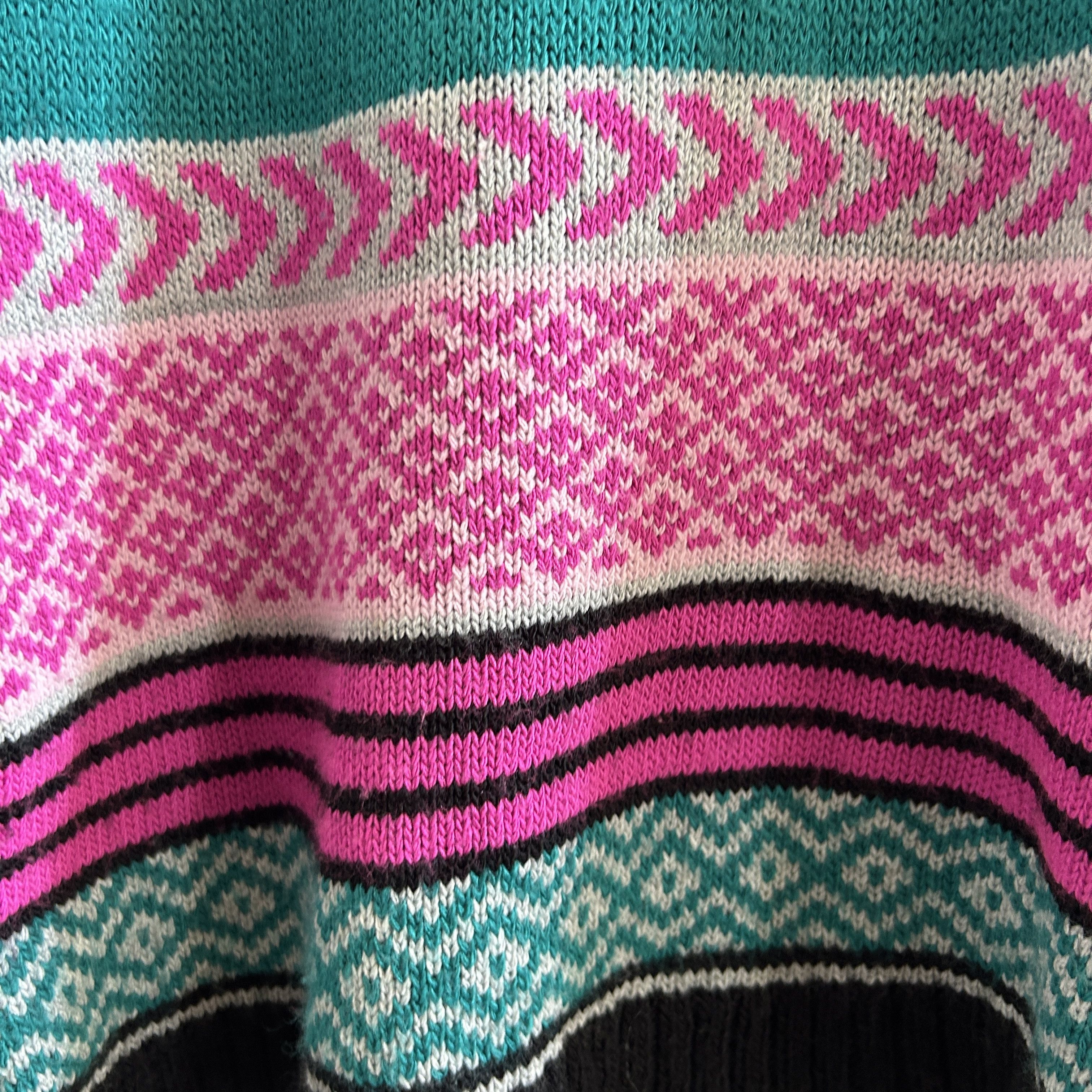 Vintage Vintage 90s Fair Isle Sweater Vest Size M / US 6-8 / IT 42-44 - 12 Thumbnail
