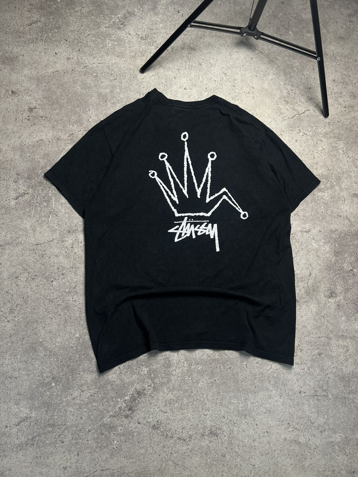 Stussy vintage tee big logo