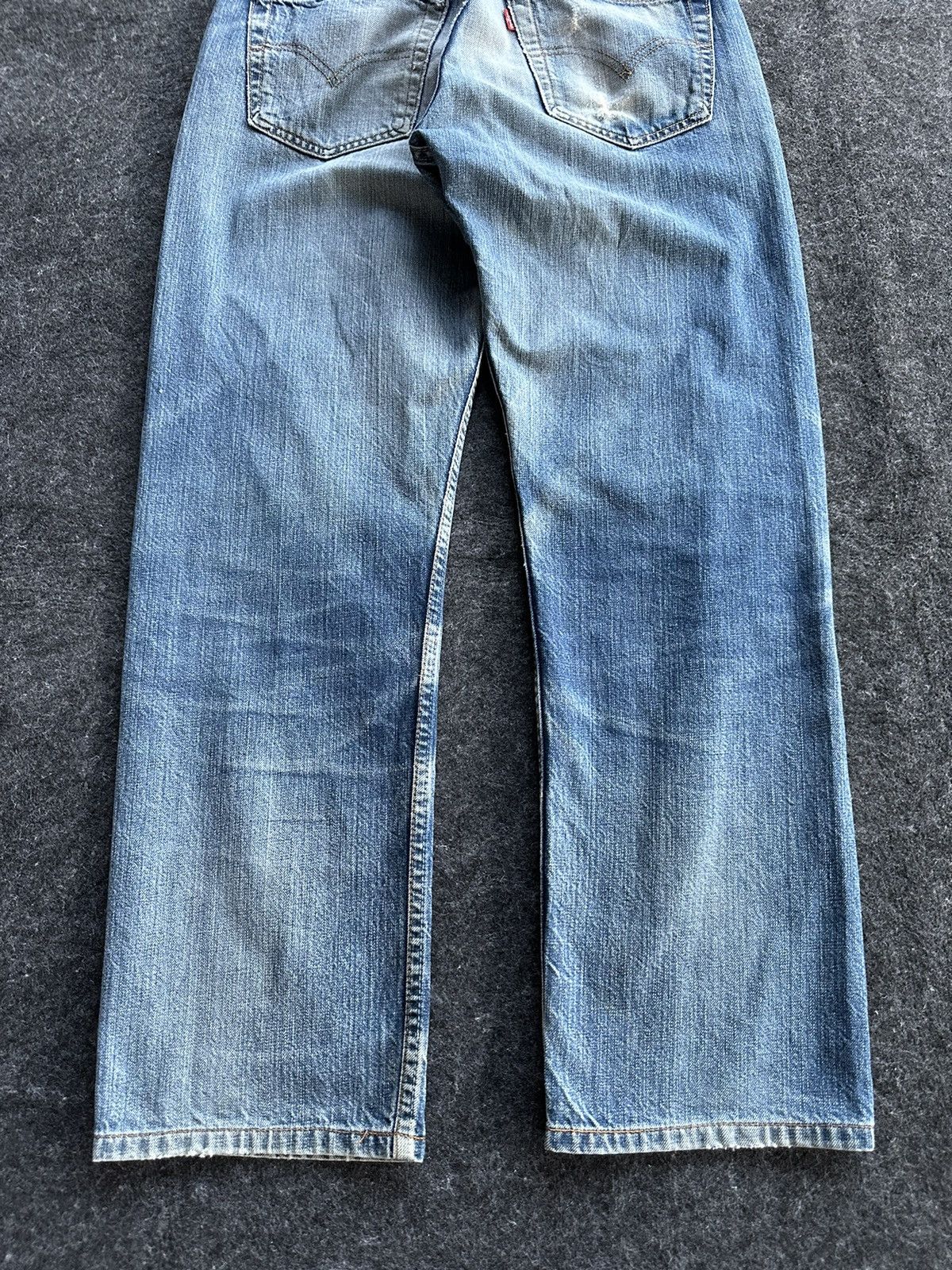 Levi's Levis 501 Distressed Blue Vintage Denim 30x28 D496 Size US 30 / EU 46 - 6 Thumbnail