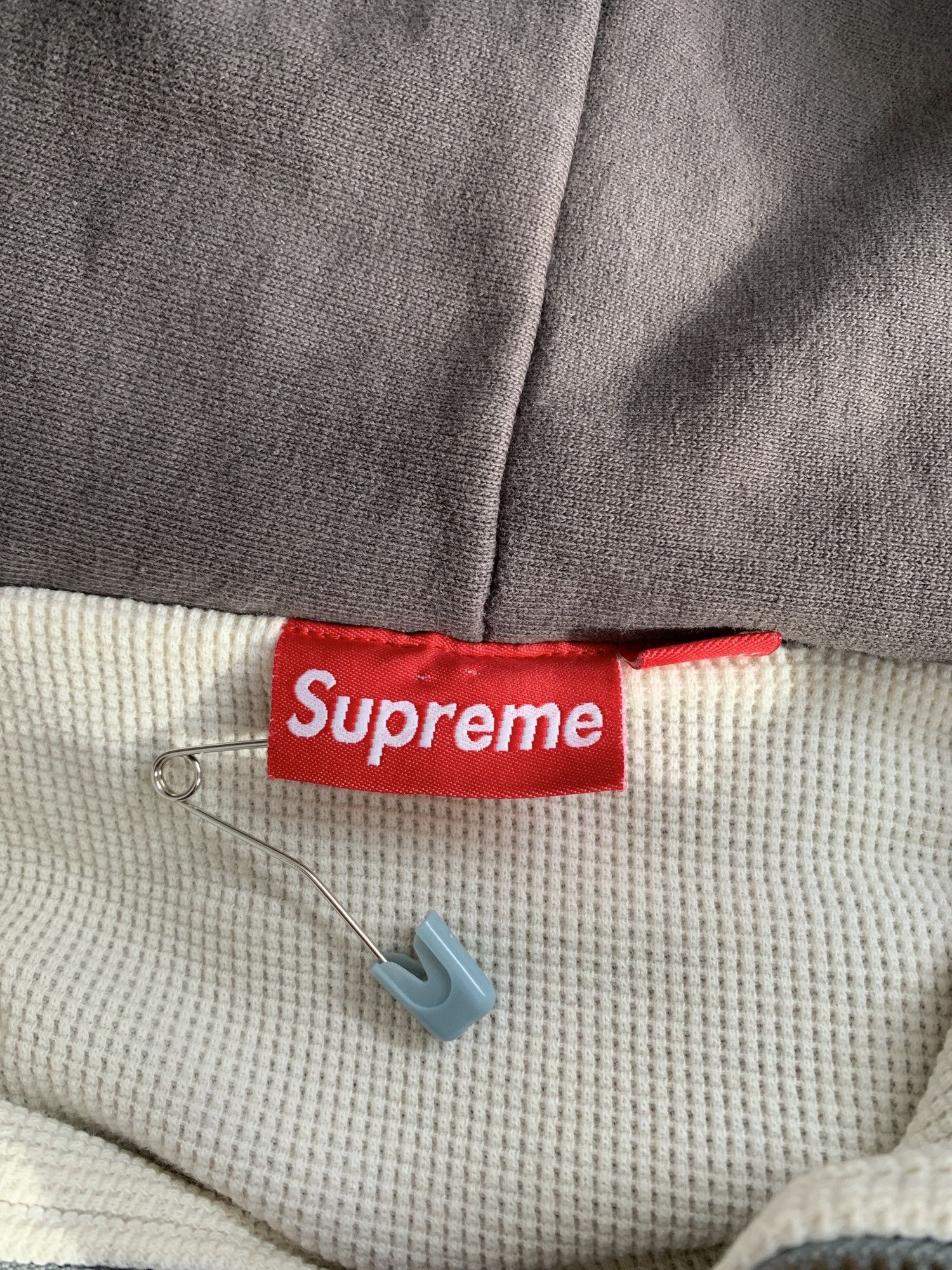 Supreme Supreme 2000s Faded FTP Thermal Hoodie XL Size US XL / EU 56 / 4 - 9 Thumbnail