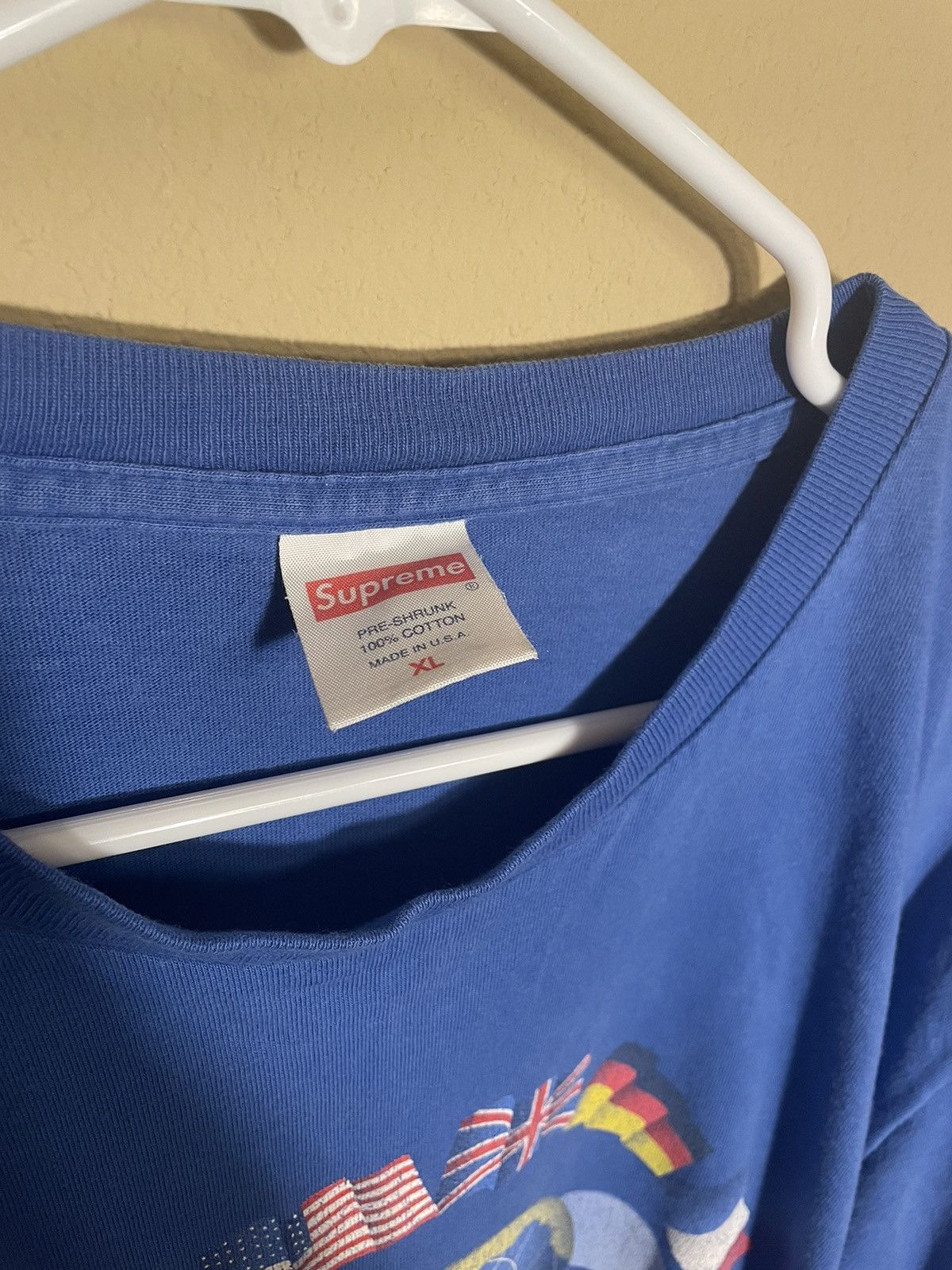Supreme Supreme Worldwide Tee Size US L / EU 52-54 / 3 - 2 Thumbnail