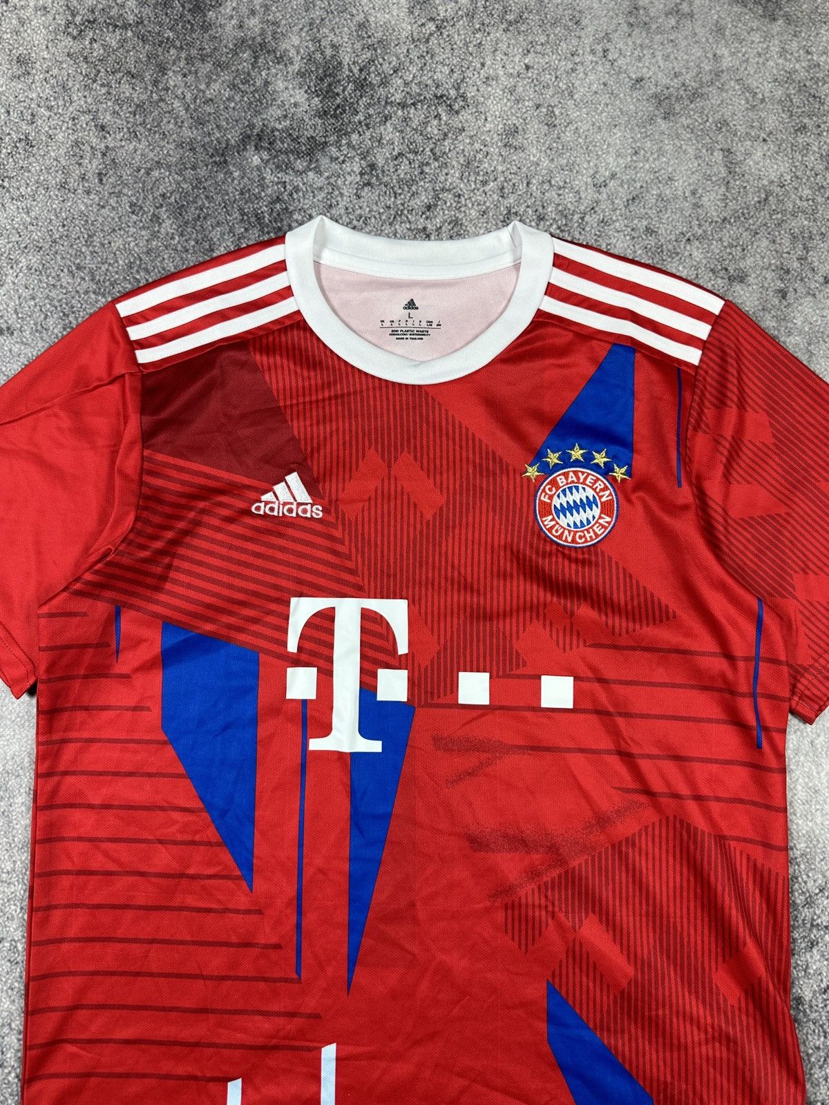 Adidas Adidas Bayern Munich Soccer Jersey Blokecore Style Rare L Size US L / EU 52-54 / 3 - 2 Thumbnail