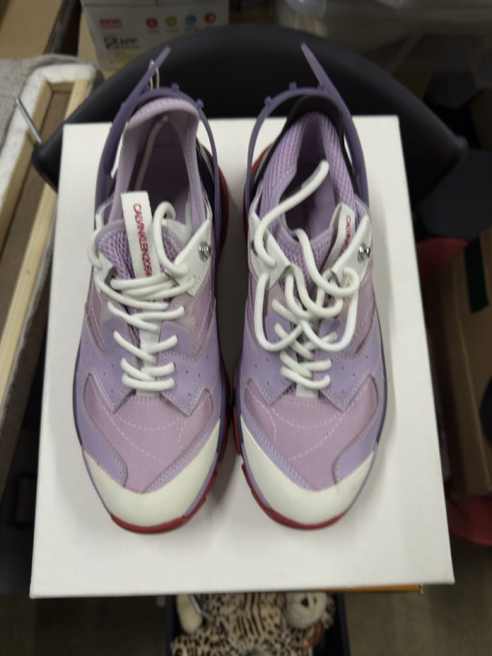 Calvin Klein 205W39NYC Calvin Klein 205W39NYC FW2018 Carlos 10 Low-Cut Trainers Size US 7 / EU 40 - 3 Thumbnail