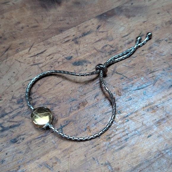 Versus Versace Versus Versace Steel/Gold Logo Lion Bracelet Size ONE SIZE - 4 Thumbnail