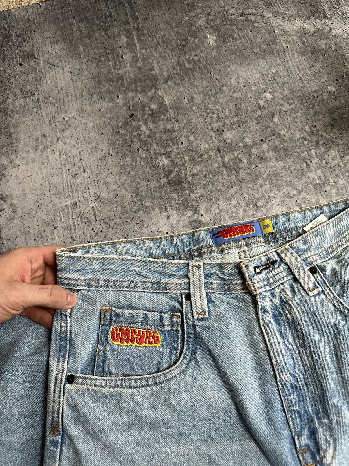 Empyre Empyre Polar Sk8 Loose Fit Y2K Casual Hip-Hop Rap Jeans Size US 30 / EU 46 - 6 Thumbnail