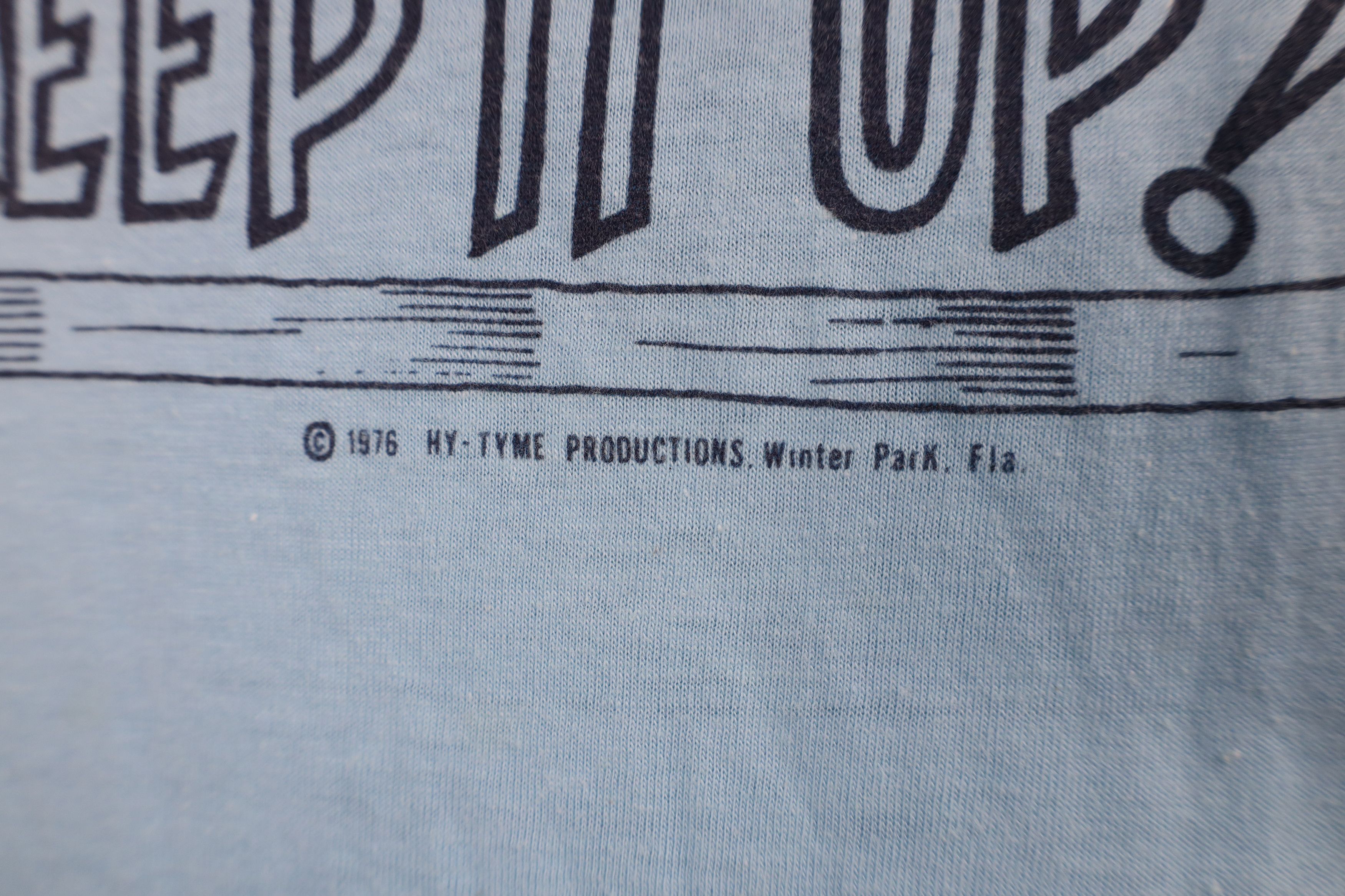Vintage Vintage 70s Know How to Keep It Up Airplane T-Shirt USA Size US M / EU 48-50 / 2 - 5 Thumbnail