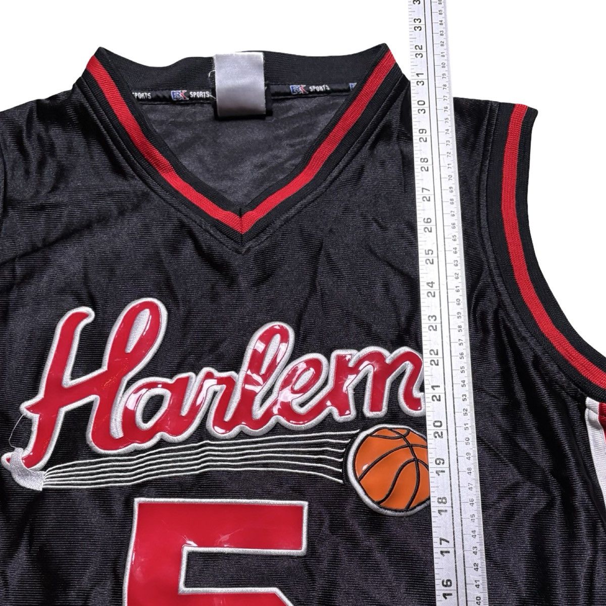 Other Vintage Y2K Boom X Harlem Basketball Jersey Men's L Hip Size US L / EU 52-54 / 3 - 5 Thumbnail