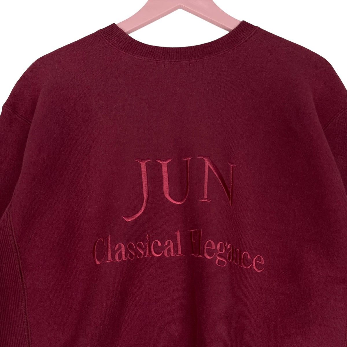 Vintage Vintage Jun Classic Elegance Embroidered Crewneck Sweatshirt Size US L / EU 52-54 / 3 - 2 Thumbnail