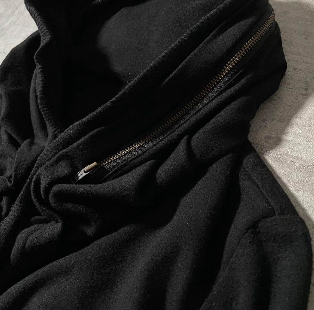 Japanese Brand Archive black double zip up jacket Size S / US 4 / IT 40 - 4 Thumbnail