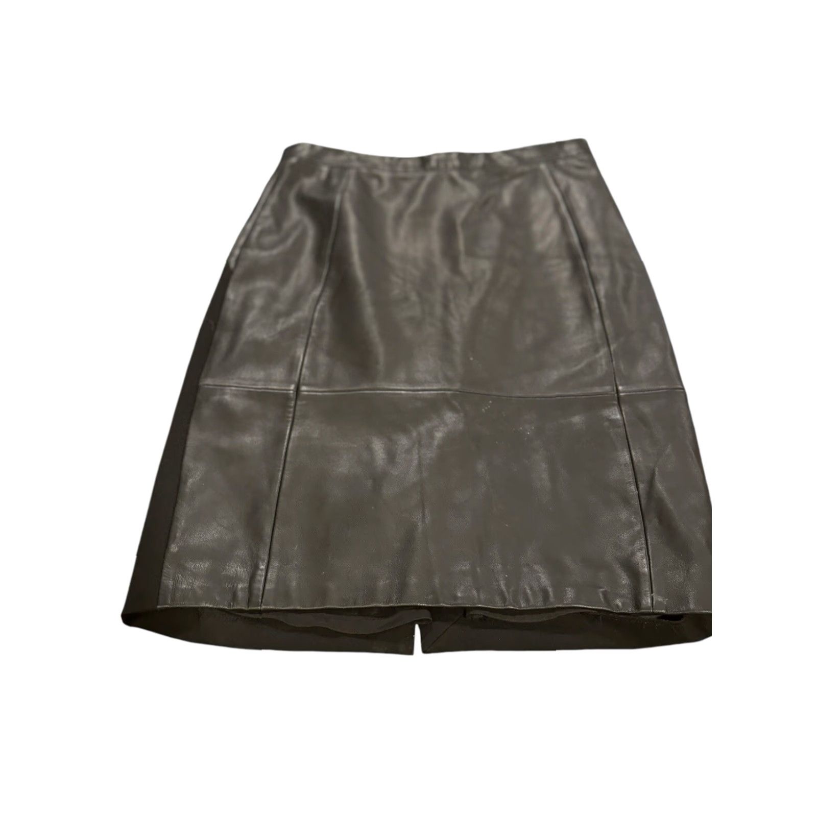 Reiss Reiss Reagan Leather Pencil Skirt Black Size 8 Lambs Leather Size 30" / US 8 / IT 44 - 2 Thumbnail