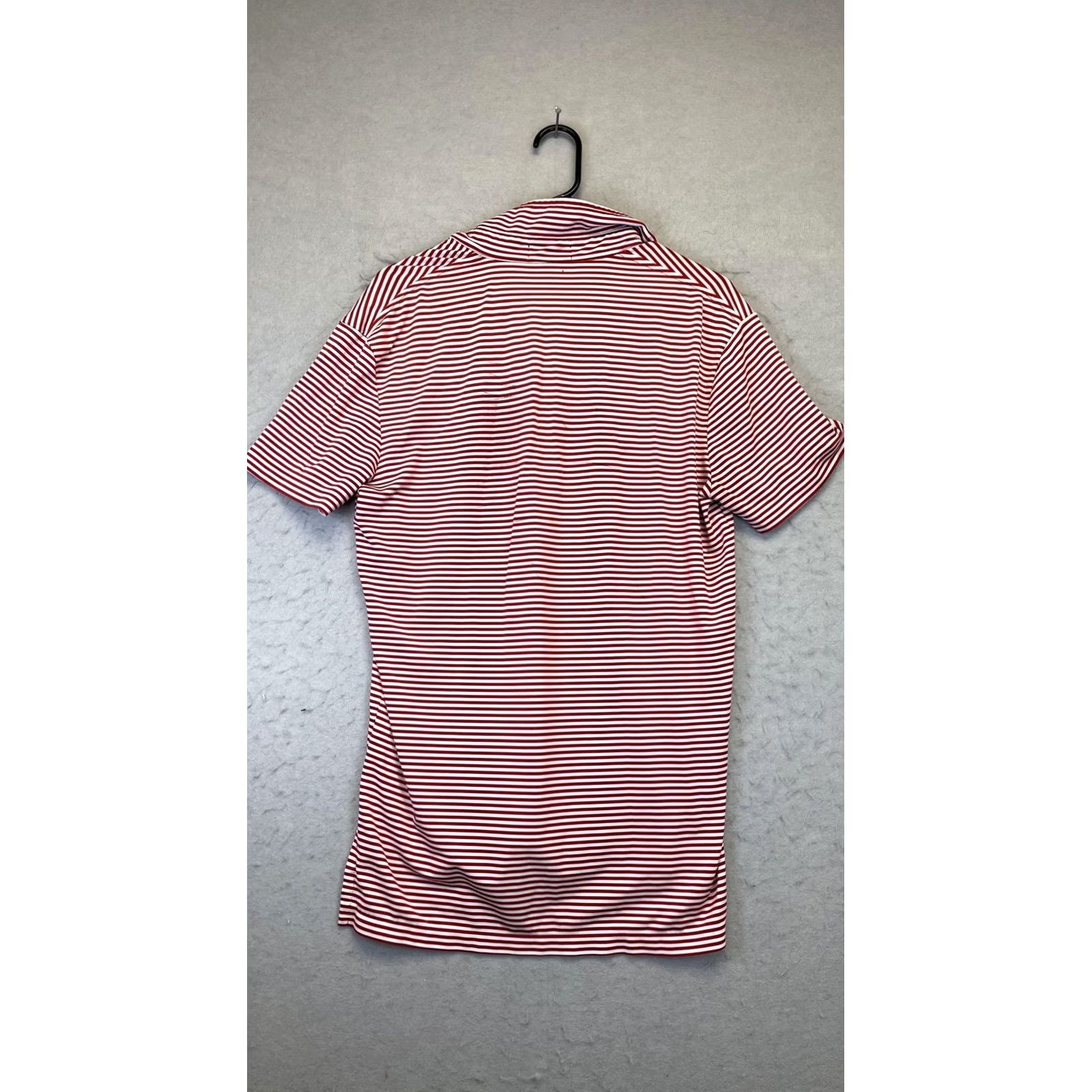 Polo Ralph Lauren Polo Ralph Lauren Mens Medium Polo Shirt Red White Striped Blue Pony Logo Golf Size US M / EU 48-50 / 2 - 6 Thumbnail