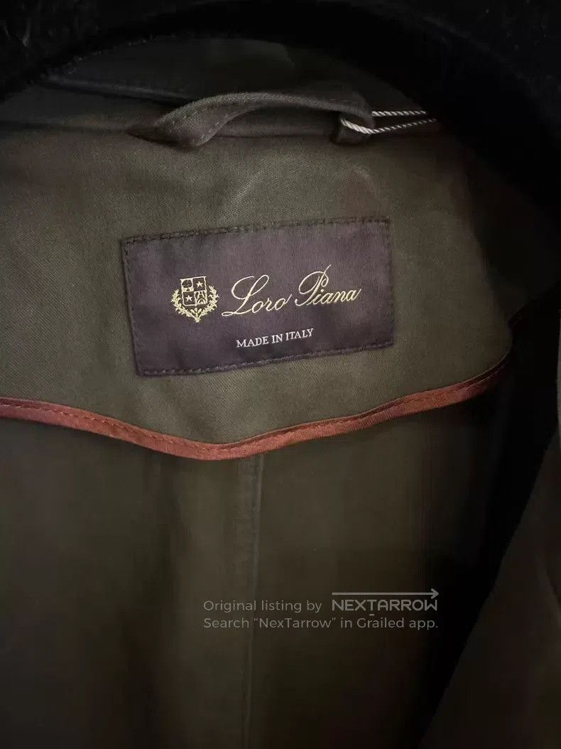 Loro Piana Loro Piana Military Green Trench Coat Size XS / US 0-2 / IT 36-38 - 3 Thumbnail