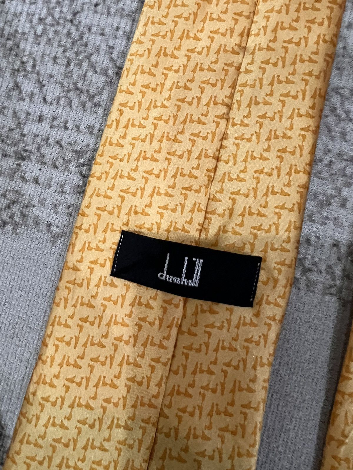 Alfred Dunhill Vintage Dunhill Silk Tie Size ONE SIZE - 5 Thumbnail