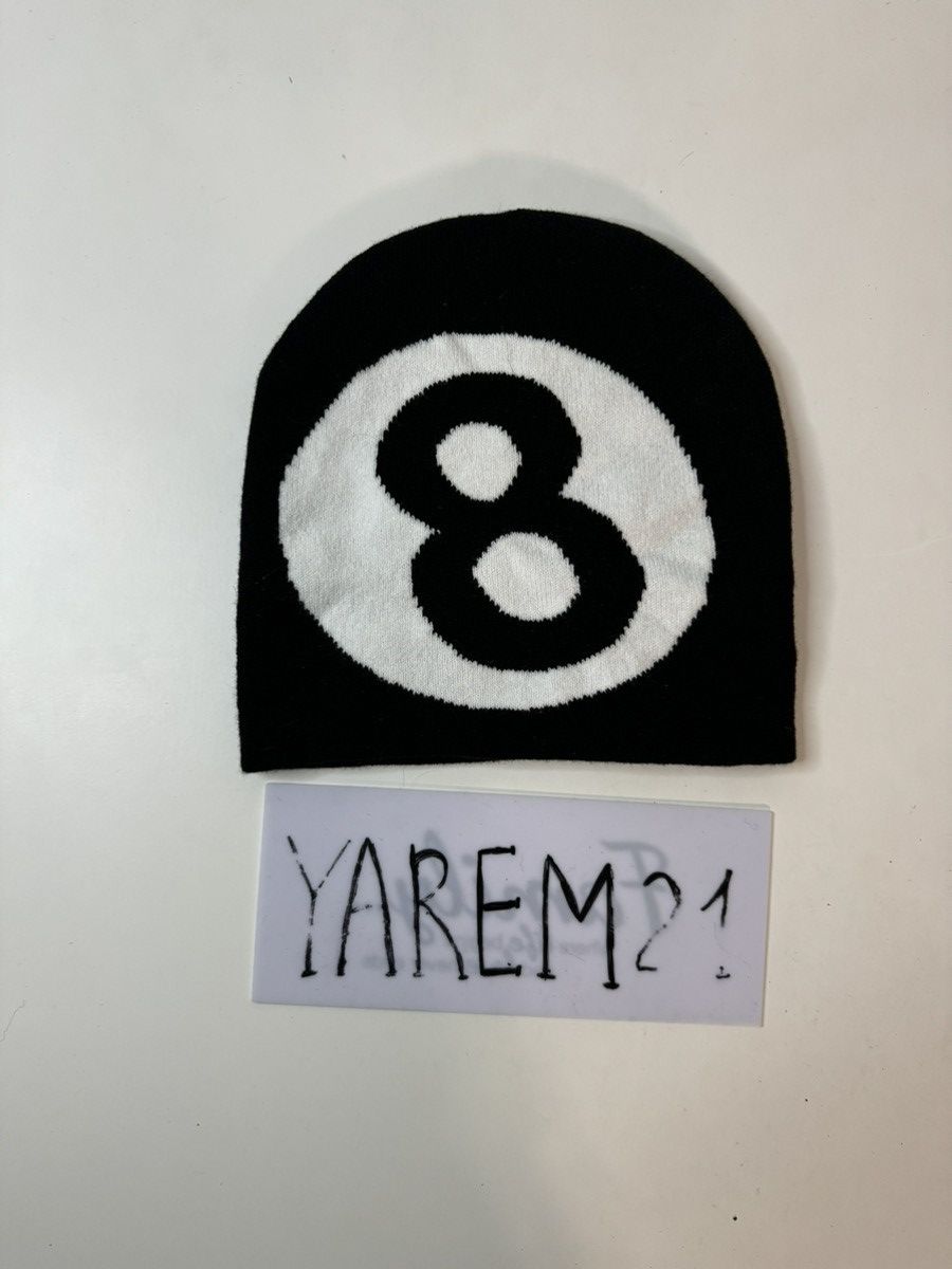 Other 8 Ball Graphics No Cuff Knit Skull Cap hat Size ONE SIZE - 1 Thumbnail