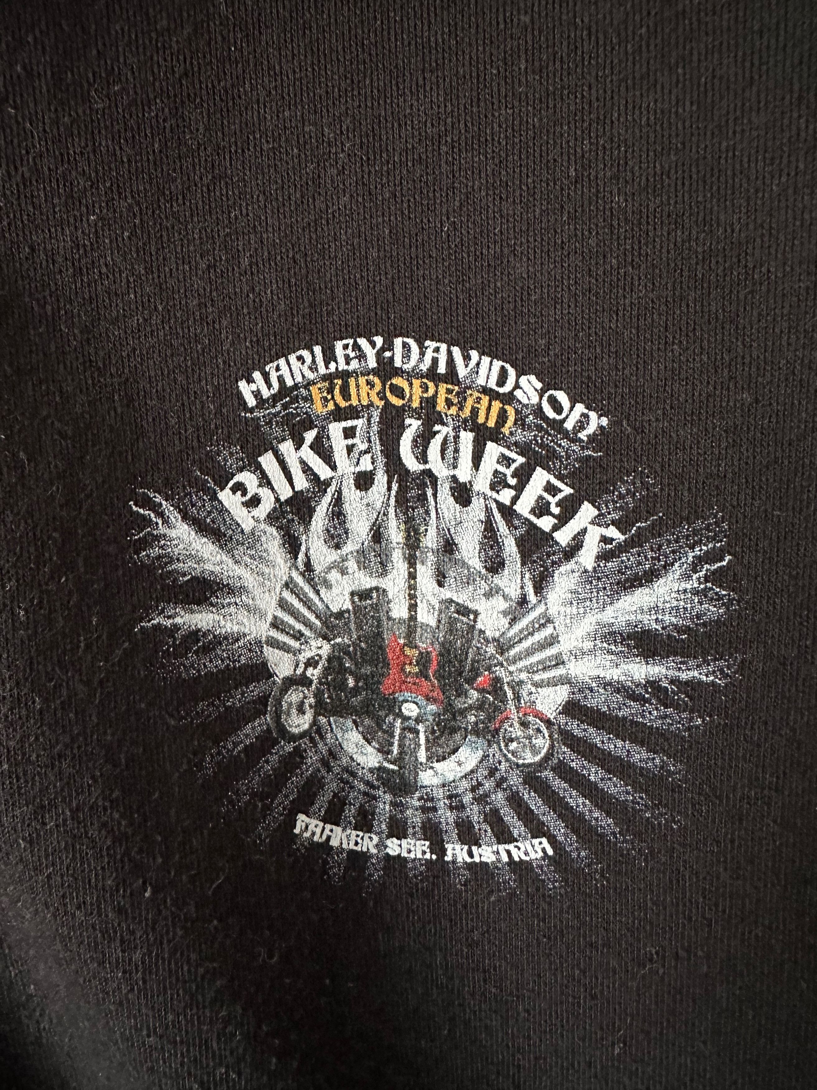 Harley Davidson 2010 Harley Davidson Sweatshirt full zip black Size L / US 10 / IT 46 - 4 Thumbnail