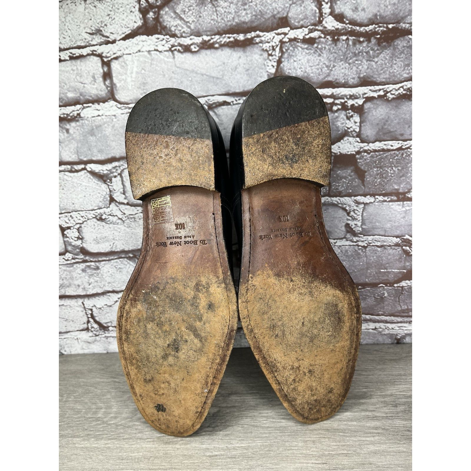 To Boot New York To Boot New York Adam Derrick Black Leather Derby Dress Shoe Size US 10.5 / EU 43-44 - 21 Thumbnail