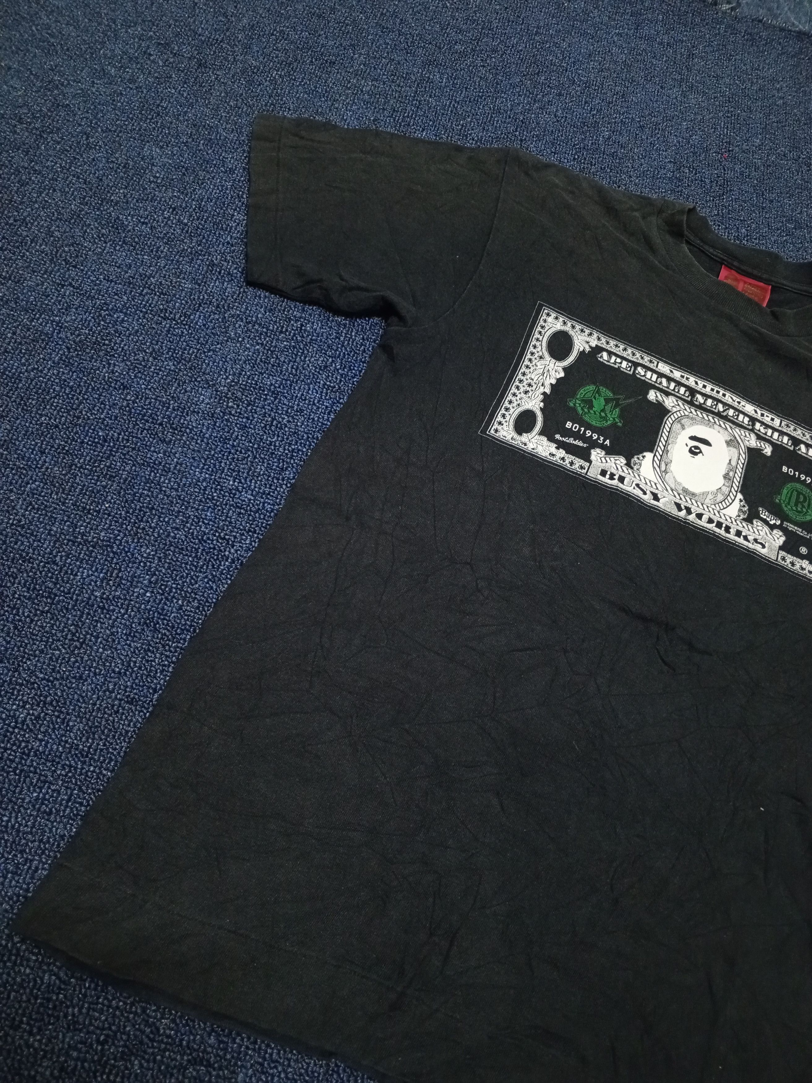 Bape A BATHING APE (APE SHALL NEVER KILL APE Size US S / EU 44-46 / 1 - 8 Thumbnail