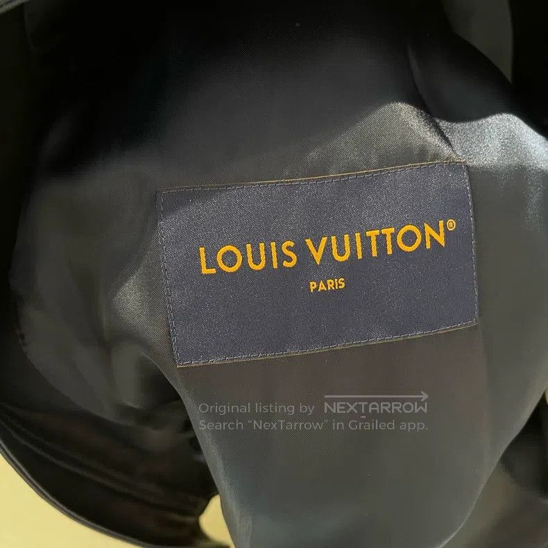 Louis Vuitton Louis Vuitton Floral monogrammed leather jacket Size US L / EU 52-54 / 3 - 4 Thumbnail