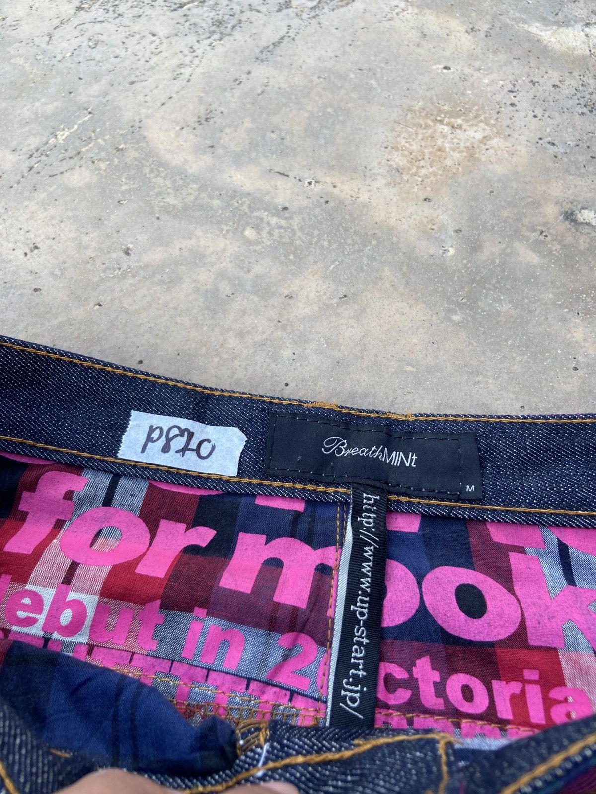 Japanese Brand Breath mint Double Waist Pant Size US 30 / EU 46 - 4 Thumbnail