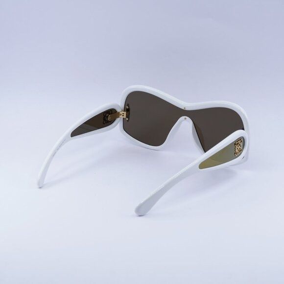 Loewe Loewe LW40131I 25G Sunglasses White Shield Frame, Brown Size ONE SIZE - 9 Thumbnail