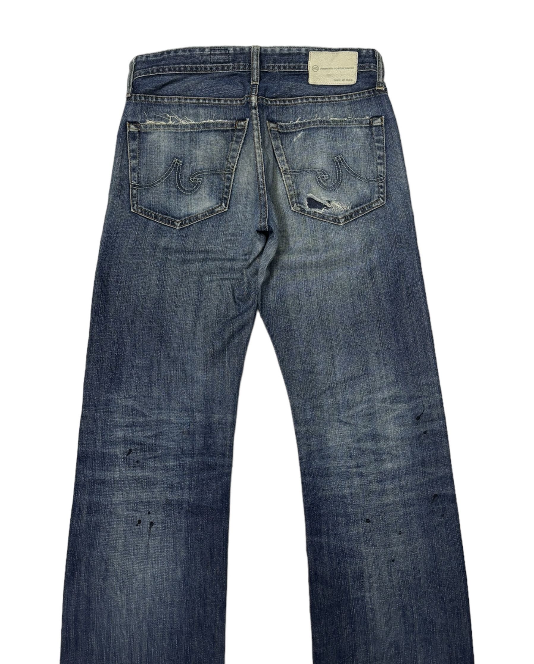AG Adriano Goldschmied OG🔥 AG ADRIANO GOLDSCHMIED ROCKSTAR DENIM JEANS Size US 29 - 5 Thumbnail