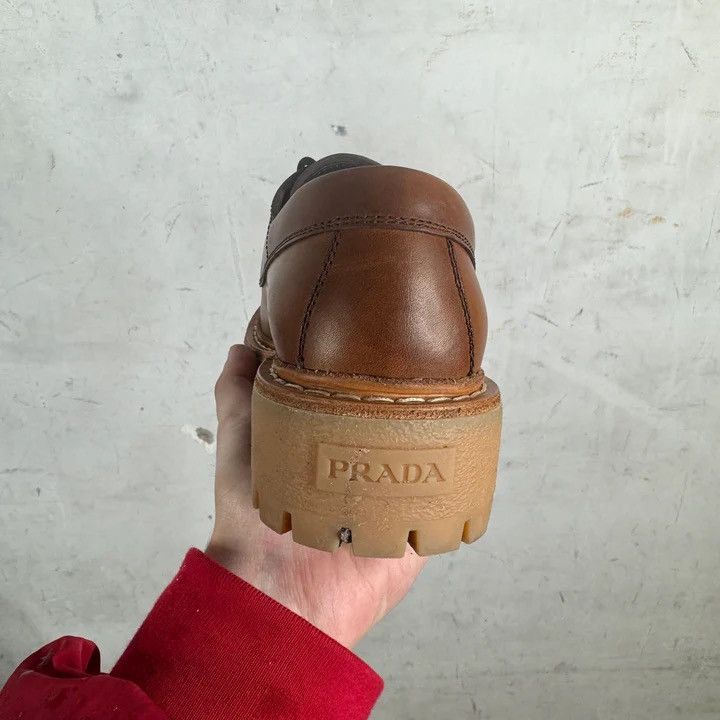 Prada PRADA ST. MORITZ DERBYS Size US 6.5 / EU 39-40 - 4 Thumbnail