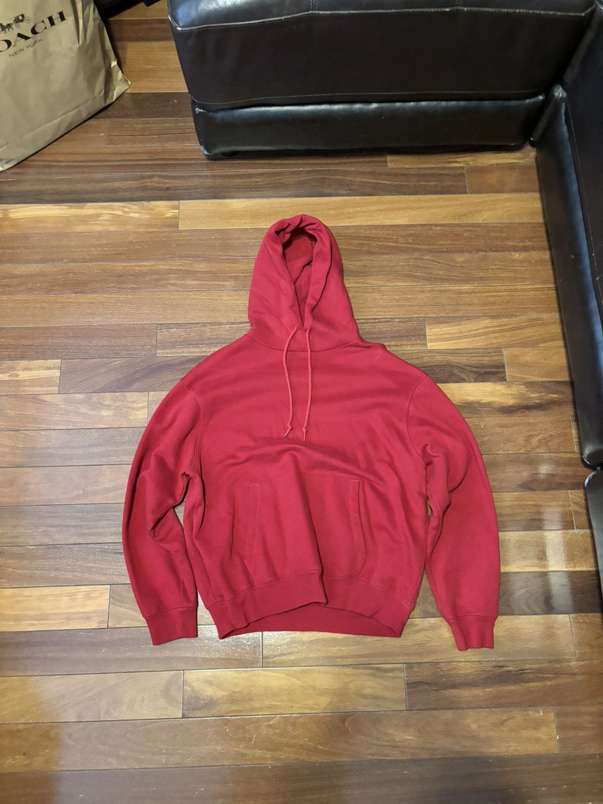 Gap Vintage Soft Red Gap Hoodie Size US S / EU 44-46 / 1 - 1 Thumbnail