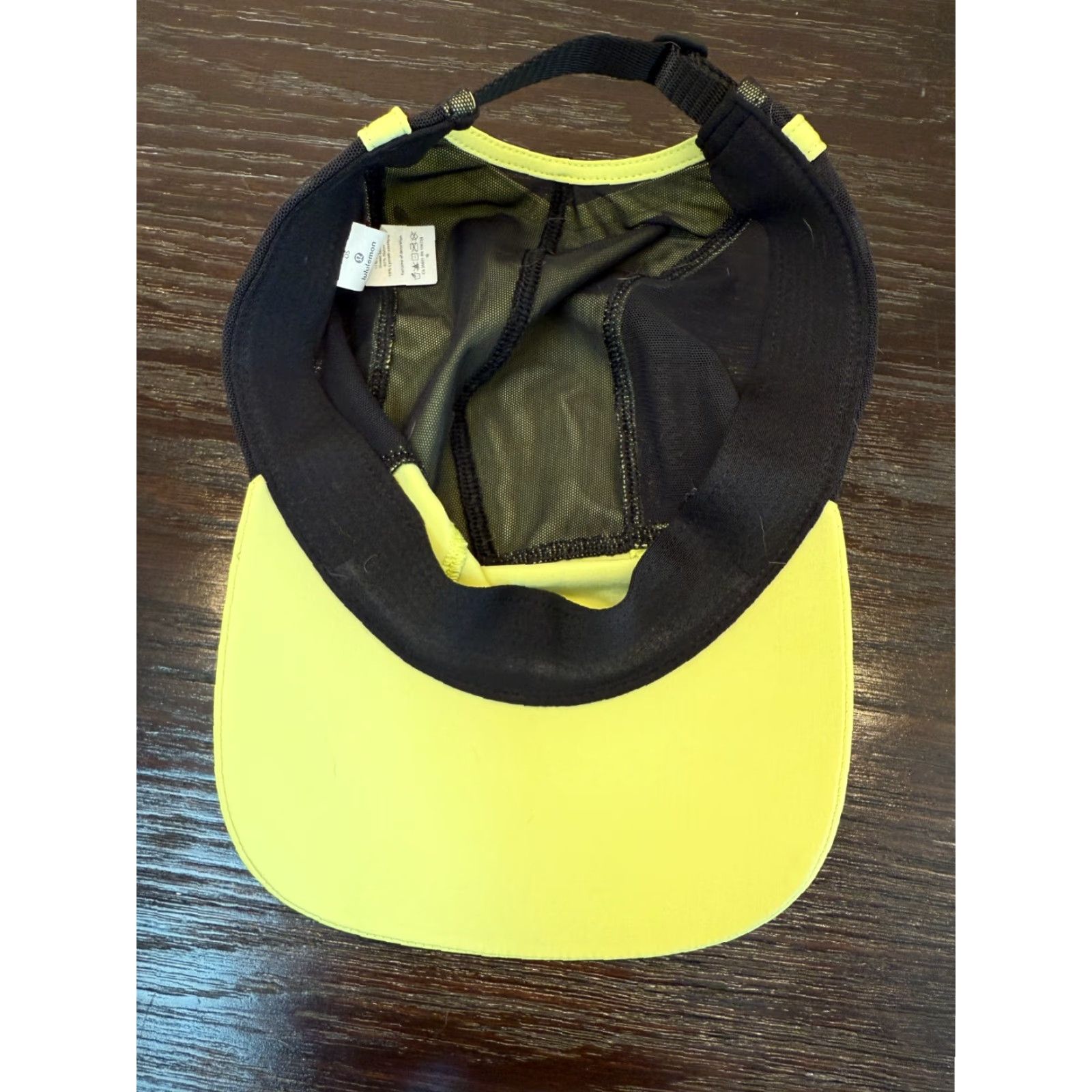 Lululemon Lululemon Hat Mens One Size Yellow Breathable Strapback Hike Pickleball Run Size ONE SIZE - 6 Thumbnail