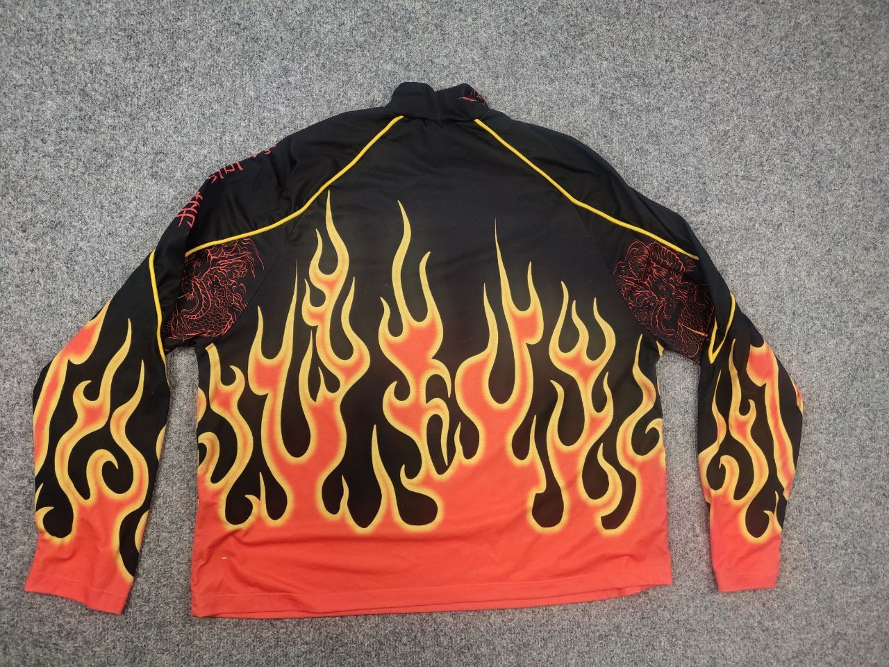 Jaded London Jaded London Fire Logo dragon Long sleeve Oversized Y2K Size S / US 4 / IT 40 - 12 Thumbnail