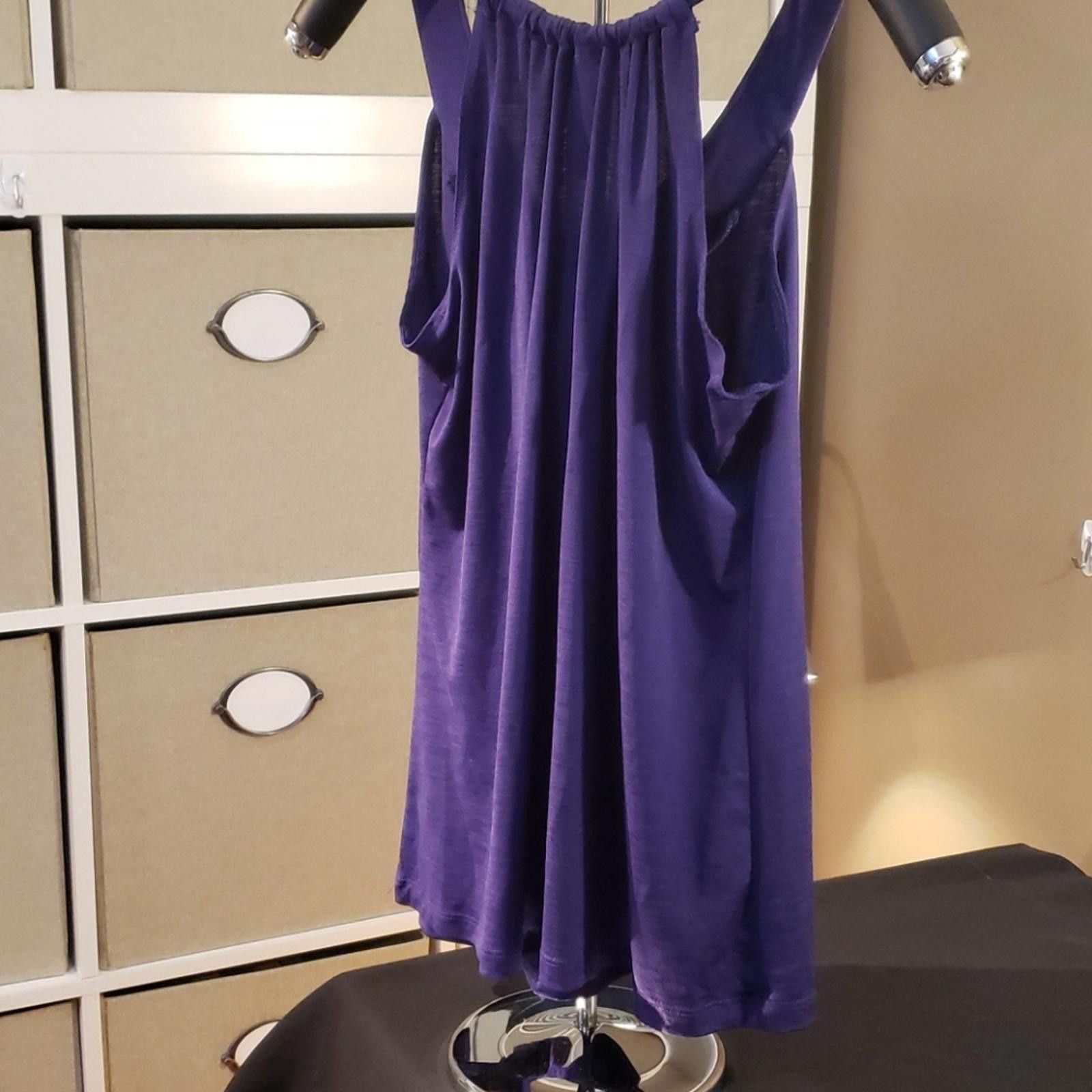 Other NWOT HeartSoul purple tank top with beading size L Size L / US 10 / IT 46 - 5 Thumbnail