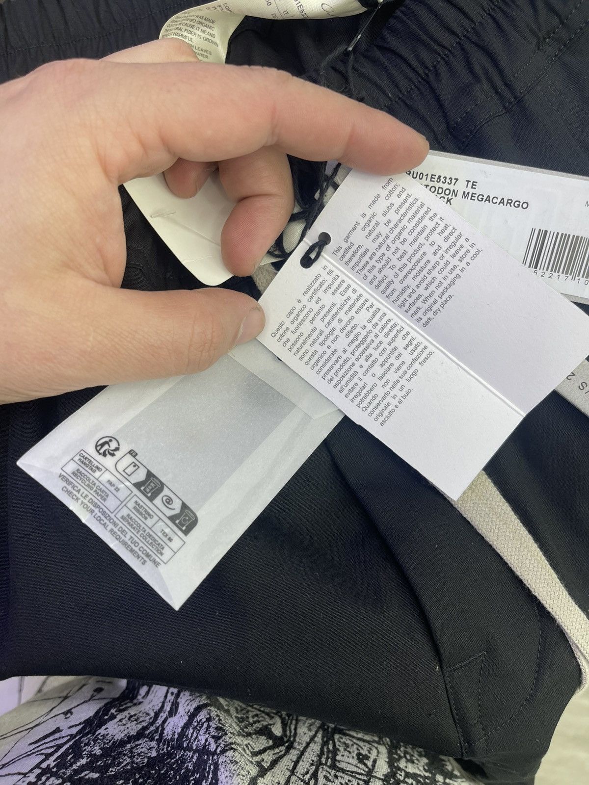 Rick Owens Rick Owens “Mega Cargo” pants ( black) Size US 30 / EU 46 - 6 Thumbnail