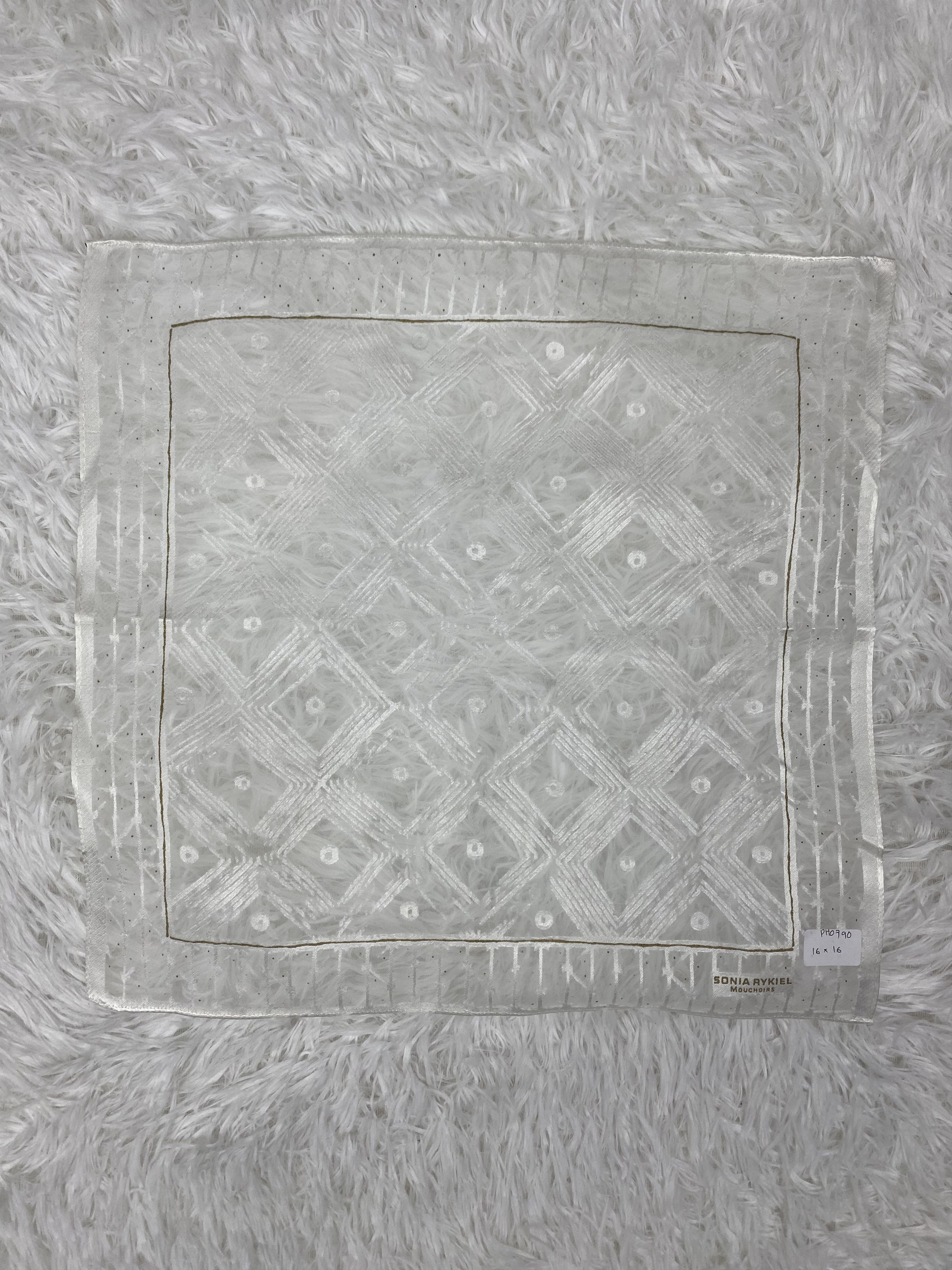 Designer × Vintage Vintage Sonia Rykiel Handkerchief Neckerchief PH0790 Size ONE SIZE - 3 Thumbnail